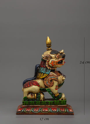 Guardian Lion Statue Set | Spiritual Protector & Feng Shui Decor