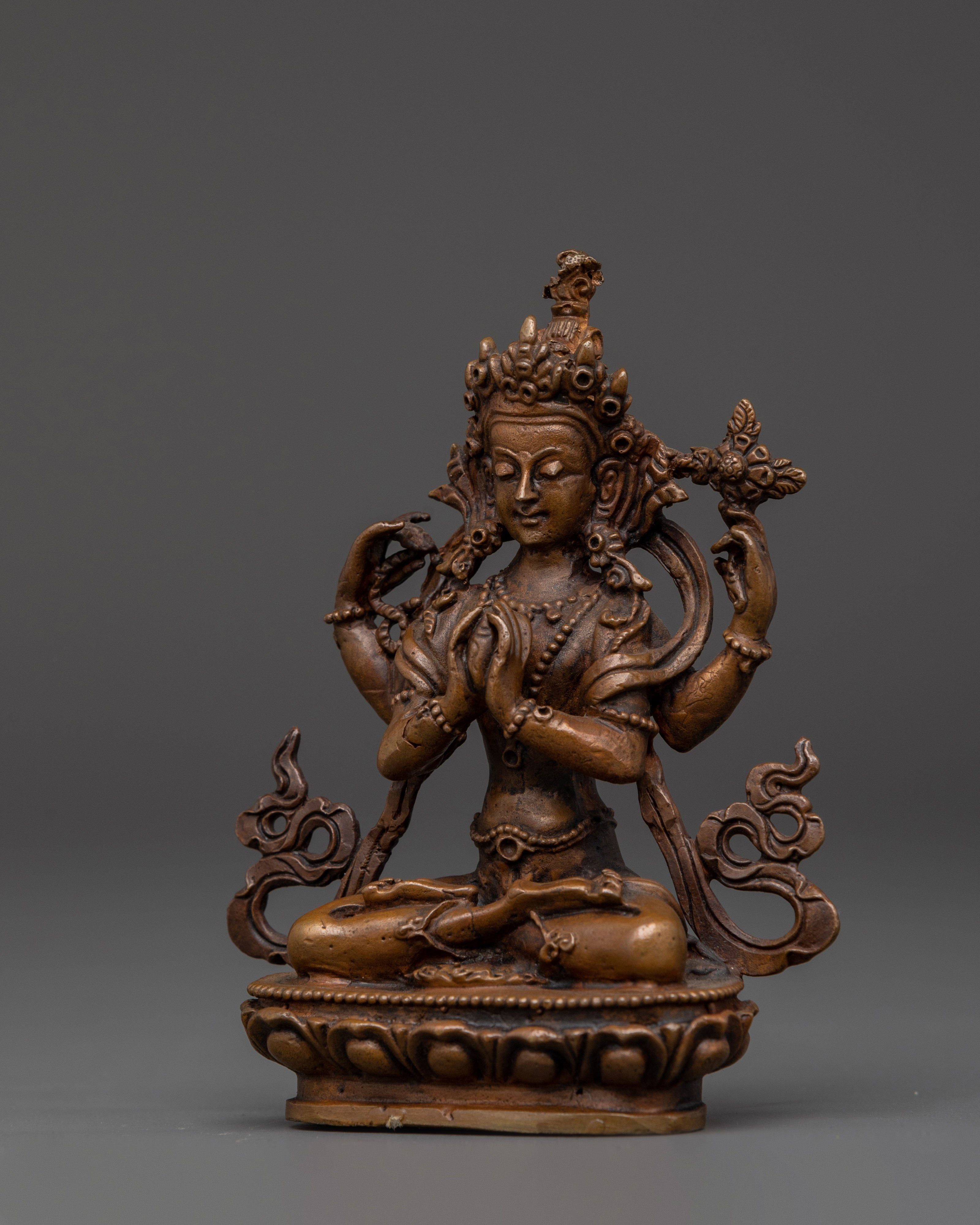 Chenresig Compassionate Bodhisattva | Tibetan Buddhism Shrine Decor