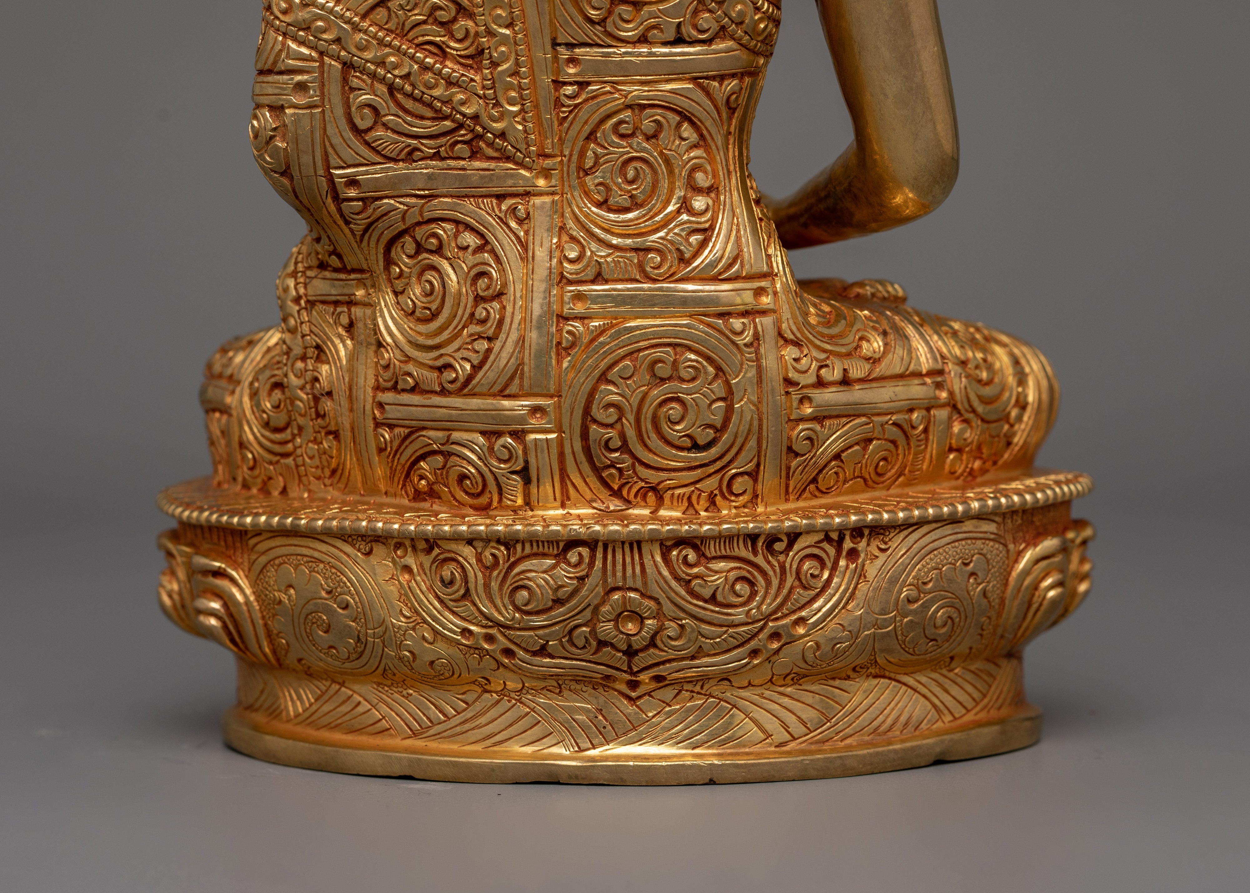 Handcrafted Statue of Buddha Amitabha | Buddha of Infinite Light and Spiritual Awakening