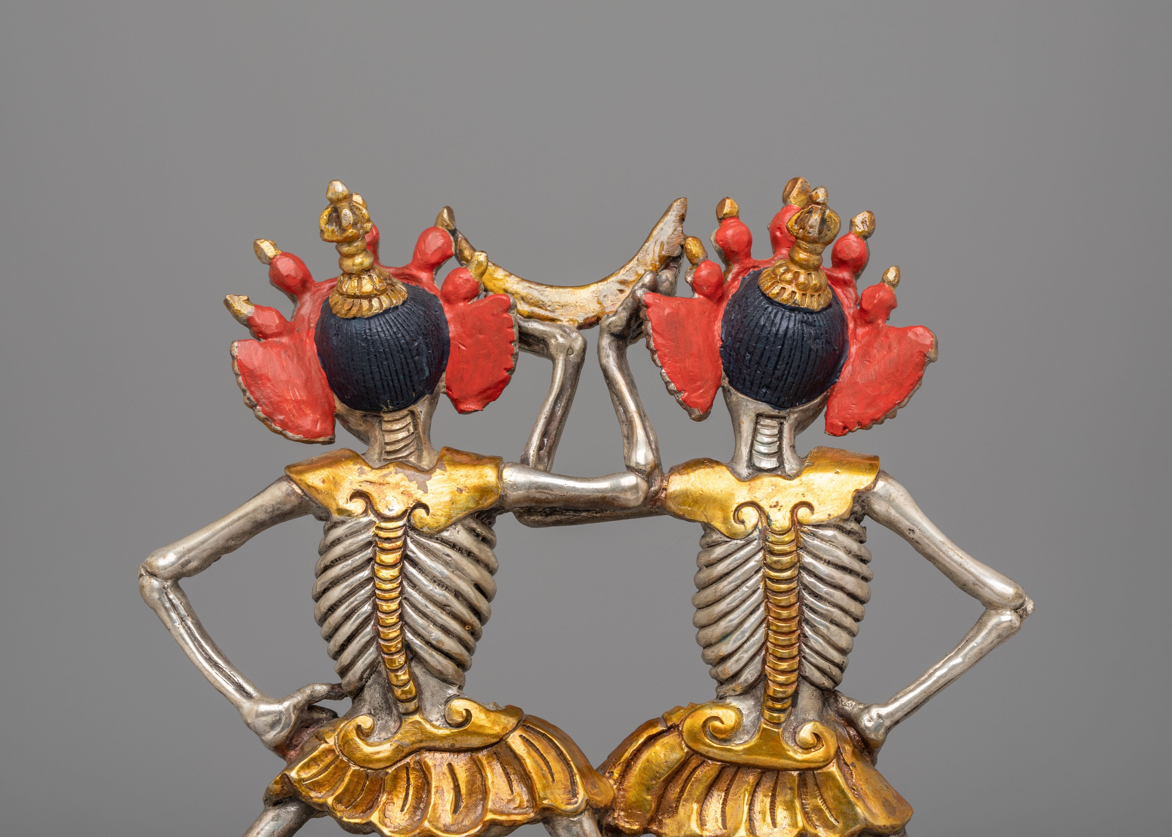 Himalayan Chitipati Sculpture | Guardians of Impermanence and Transformation