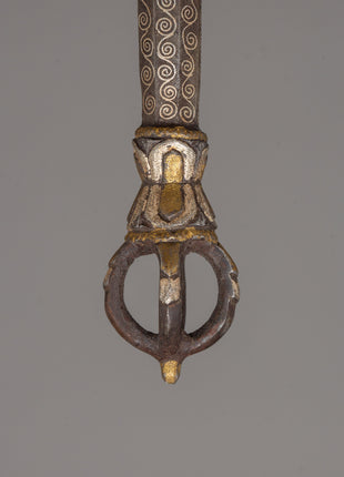 Tibetan Ritual Ankush | Ornate Ceremonial Hook with Intricate Detail