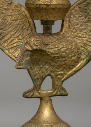Brass Candle Lamp | 16cm Traditional Oil Lamp