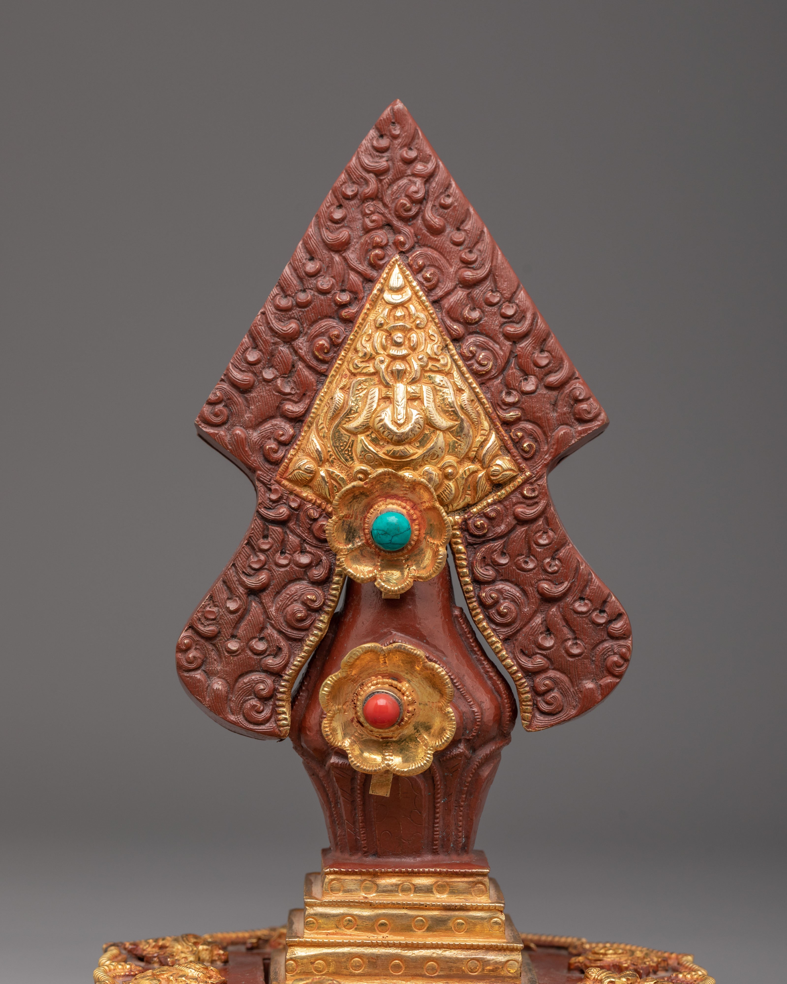 Traditional Buddhist Long Life Vase | Buddhist Copper Vase
