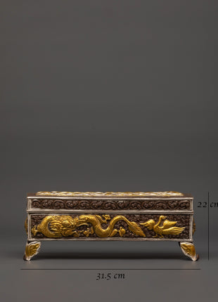 Dragon Incense Burner Box | Elegant Aromatherapy Burner