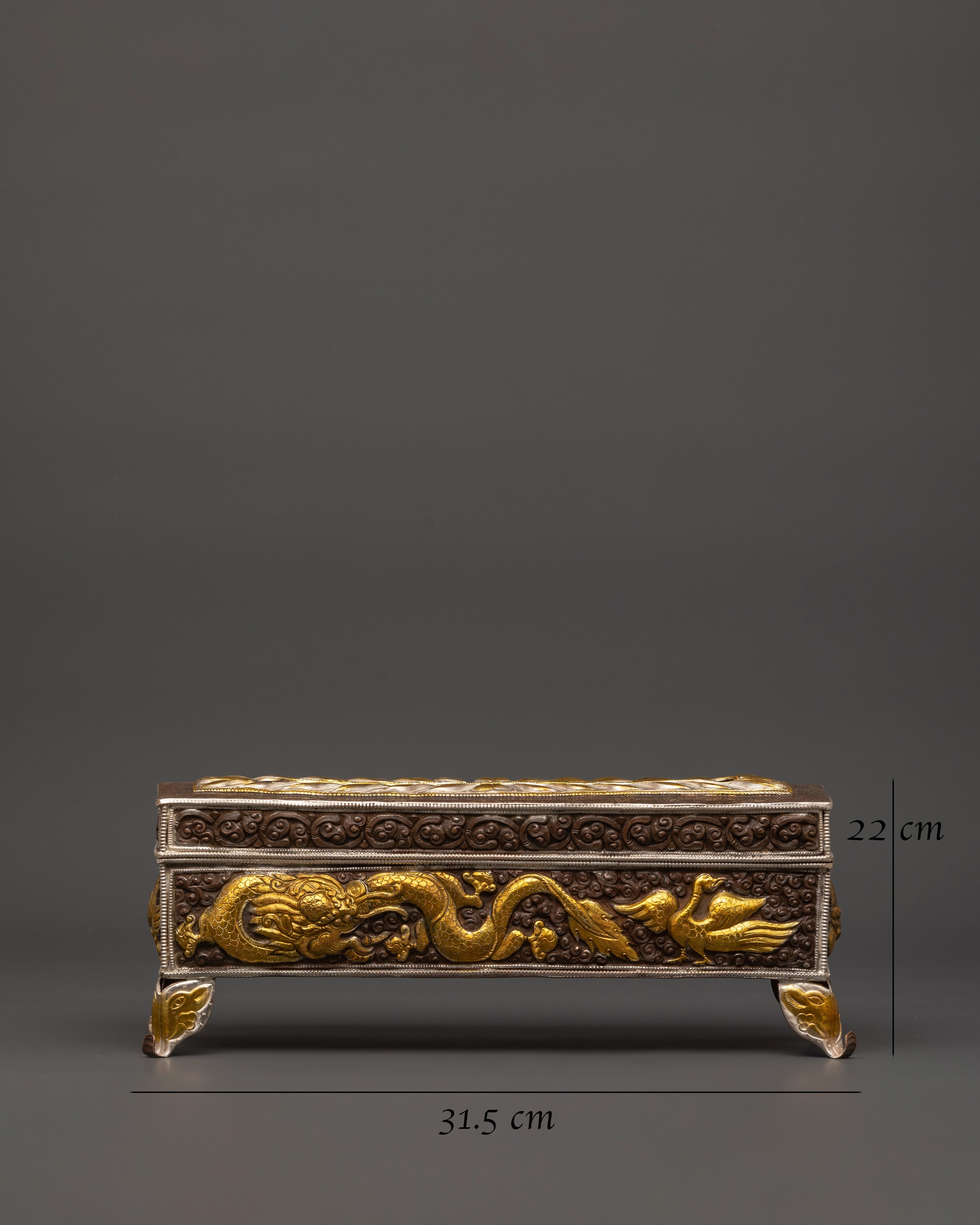 Dragon Incense Burner Box | Elegant Aromatherapy Burner