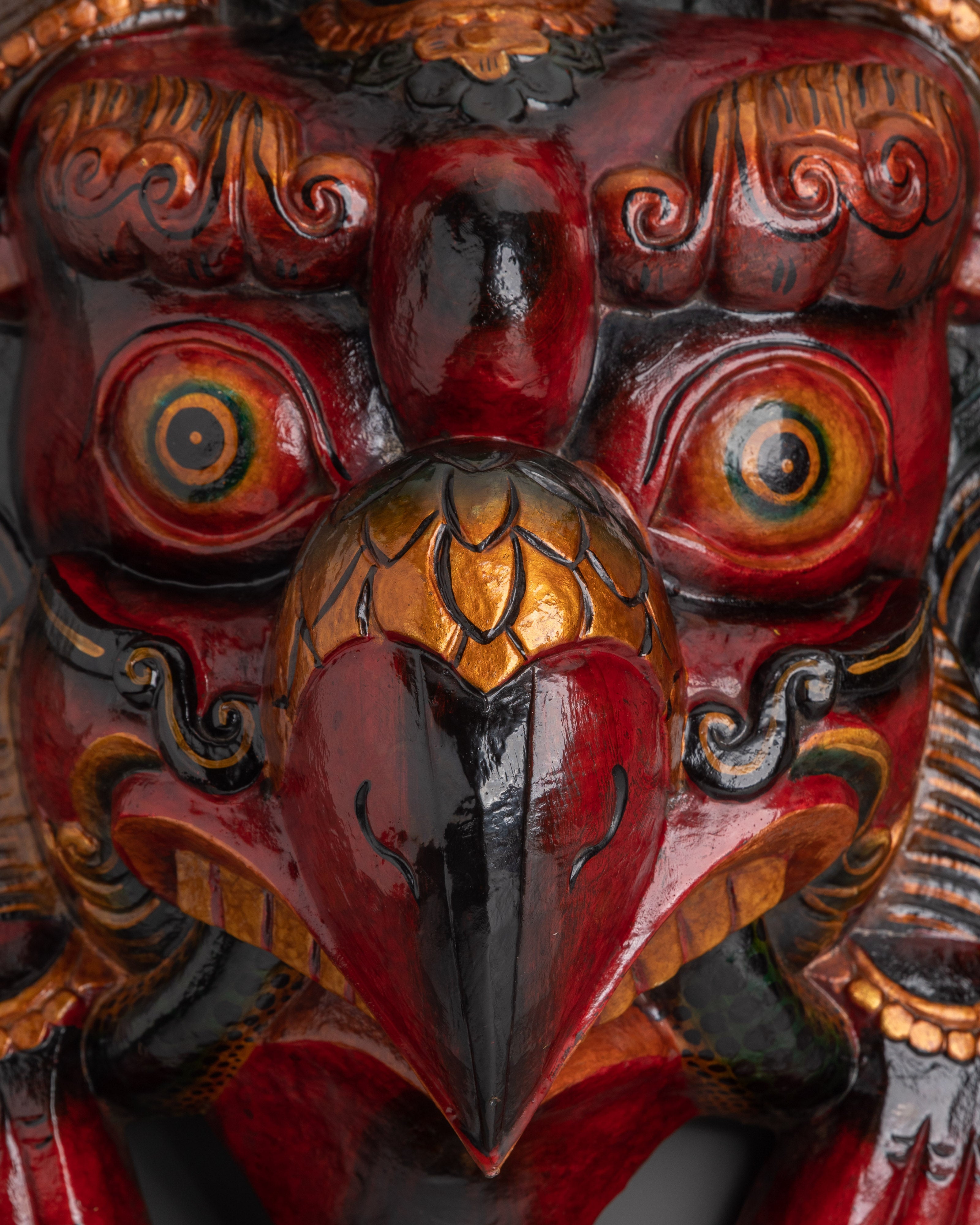 Handcrafted Traditional Mask | Sacred Art Piece