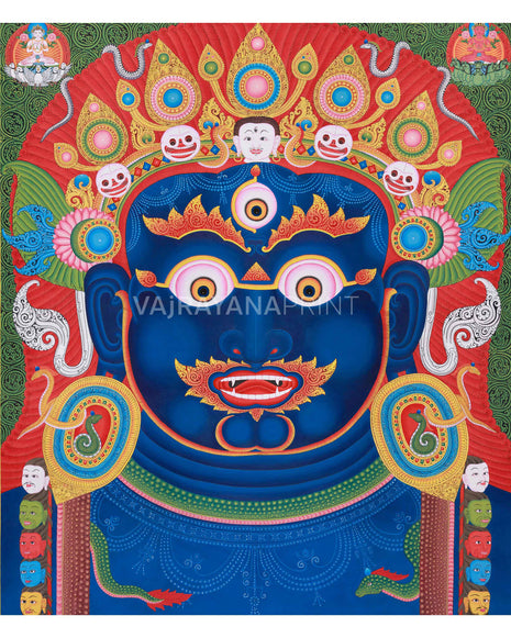 Bhairav Thangka Print