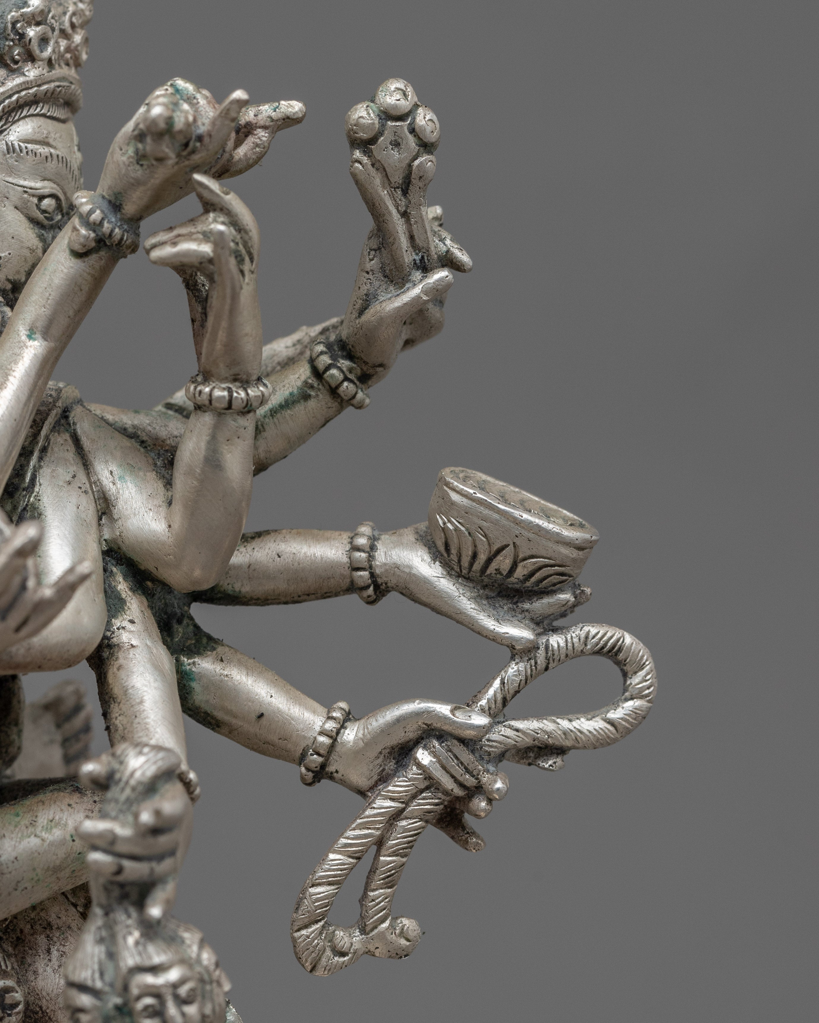 12 Armed Chakrasamvara Statue with Consort | Himalayan Art Work