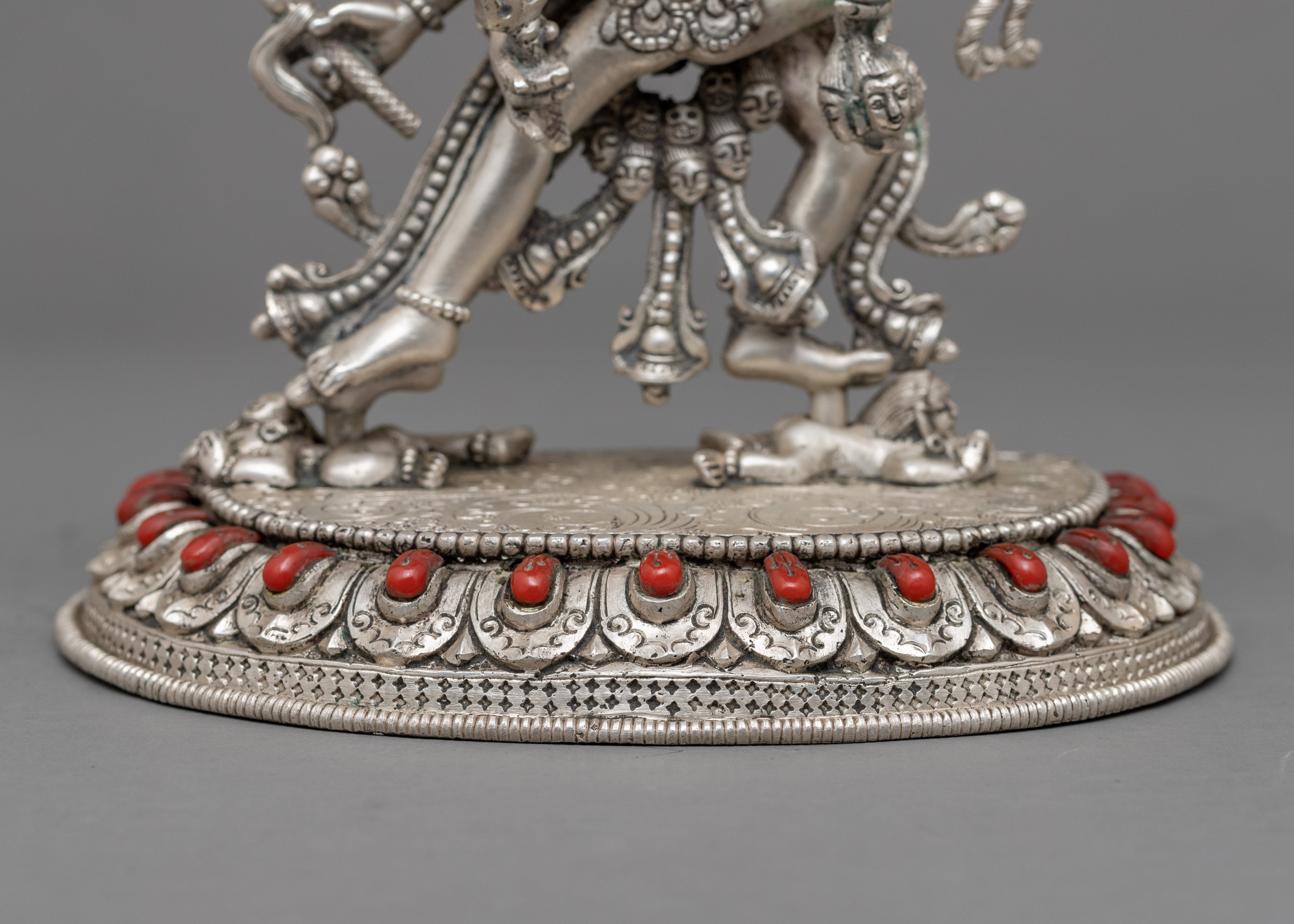 12 Armed Chakrasamvara Statue with Consort | Himalayan Art Work
