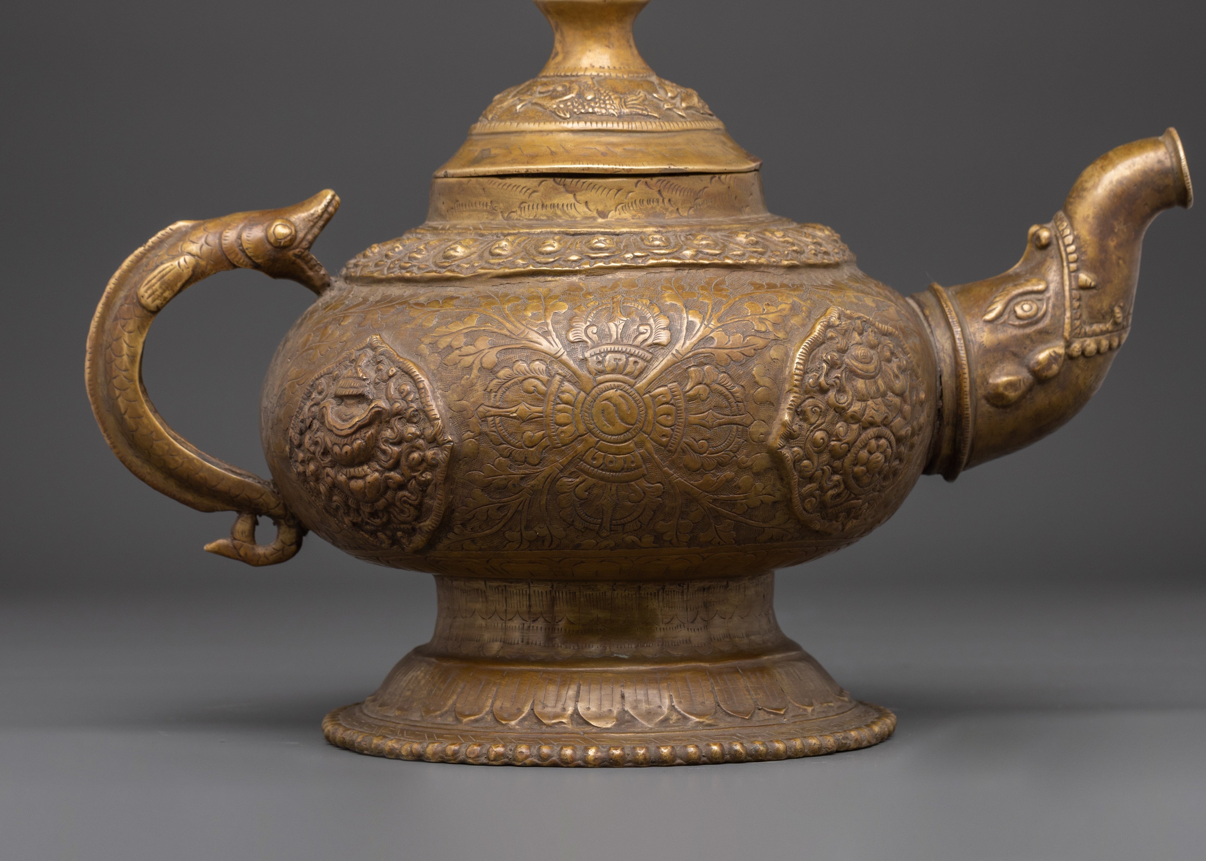 Traditional Tibetan Teapot | Tibetan Spiritual and Cultural Artifact