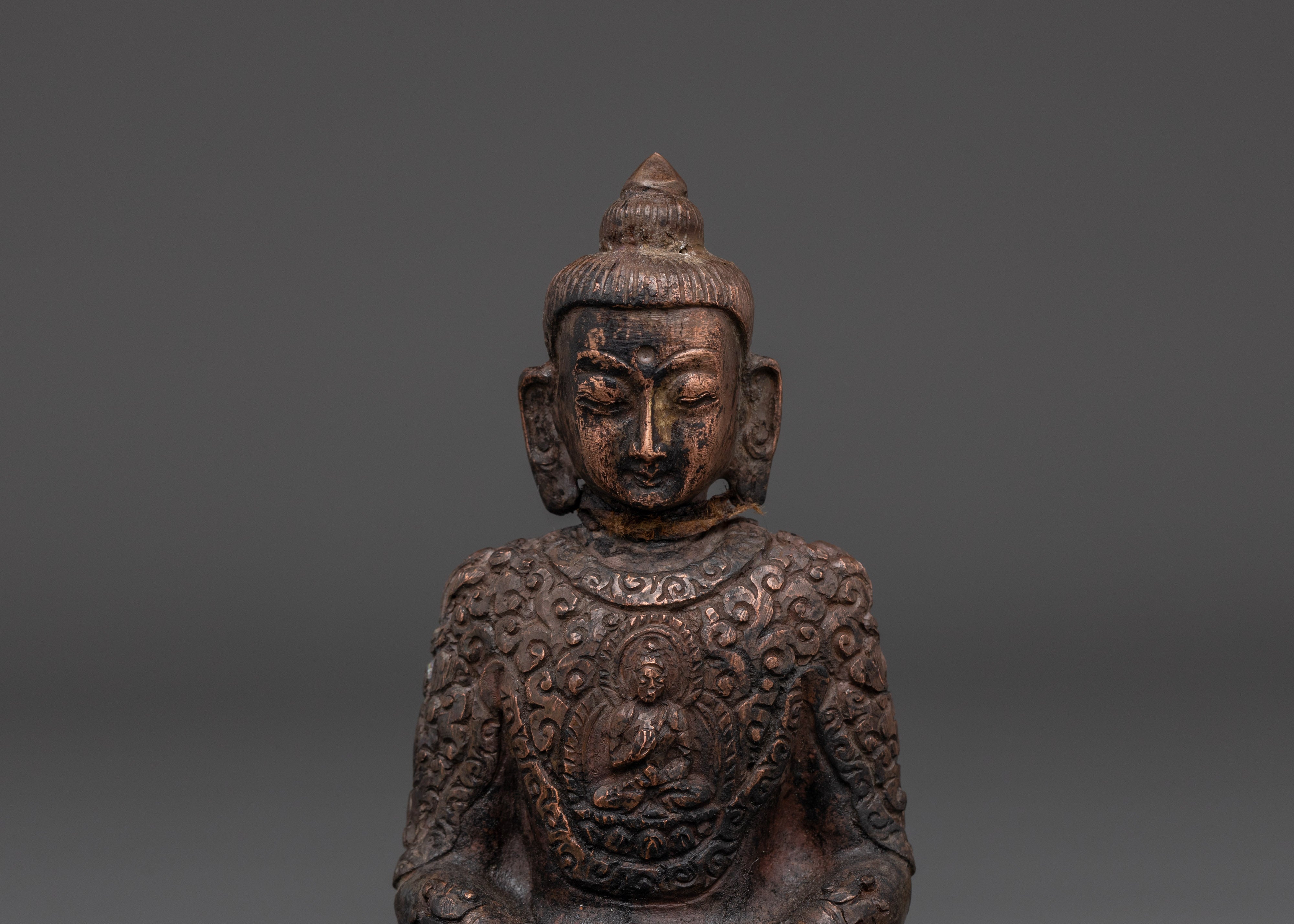 Amitabha Infinite Light Buddha Statue | Meditation Figure for Spiritual Decor