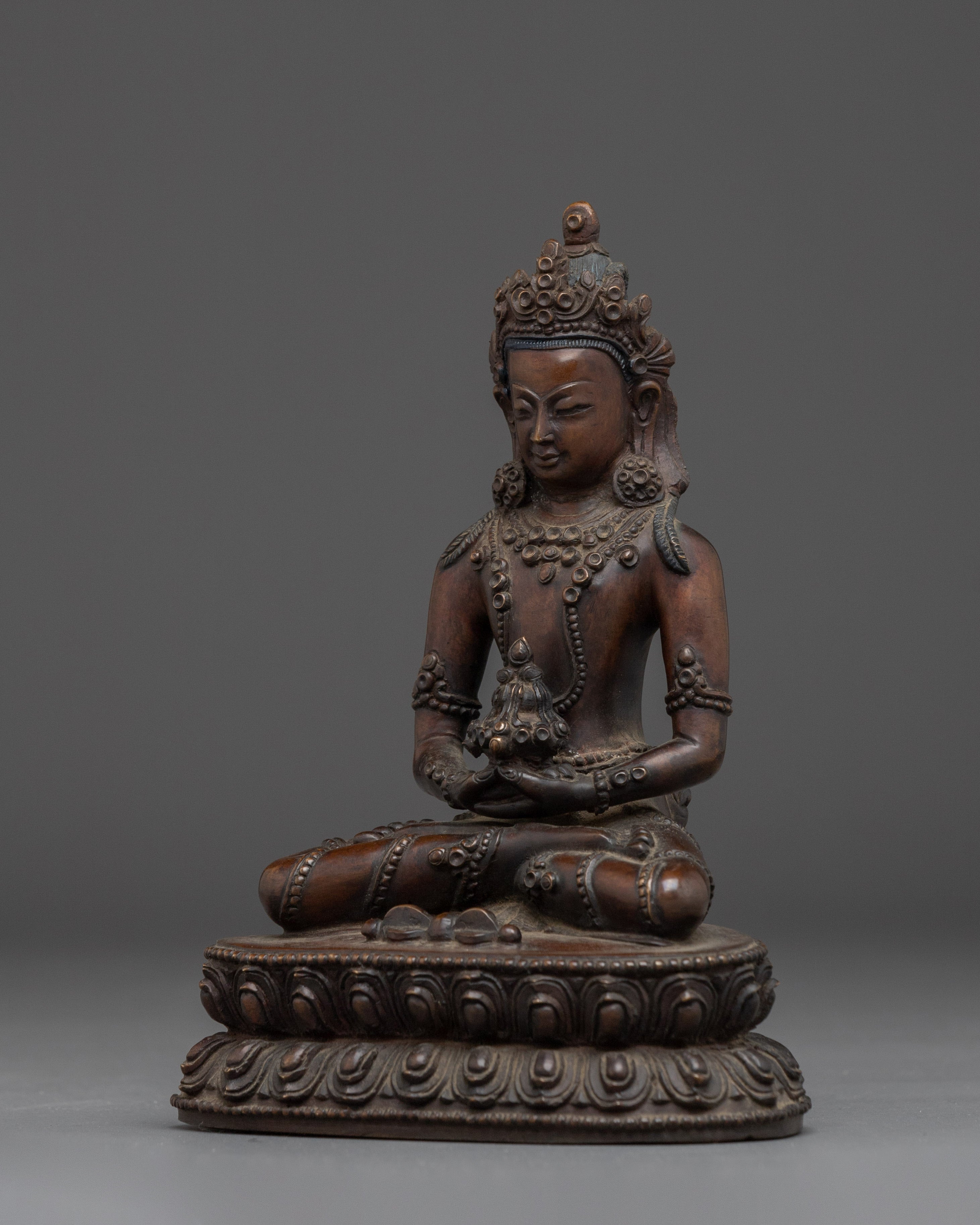 Boddhisattva Oxidized Set | Seven Tibetan Deities