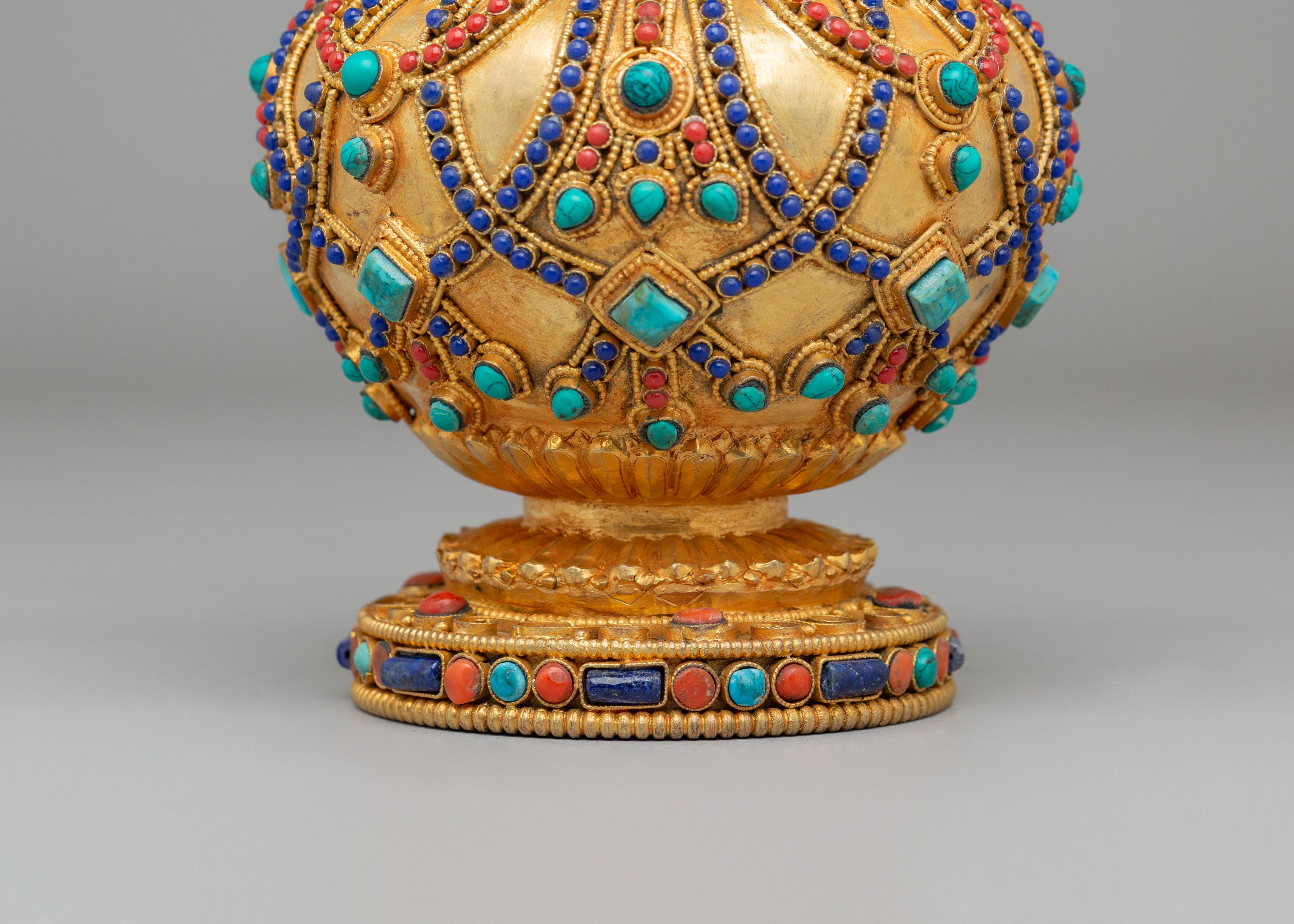 Sacred Amitayus Bhumba | Tibetan Ritual Water Pot