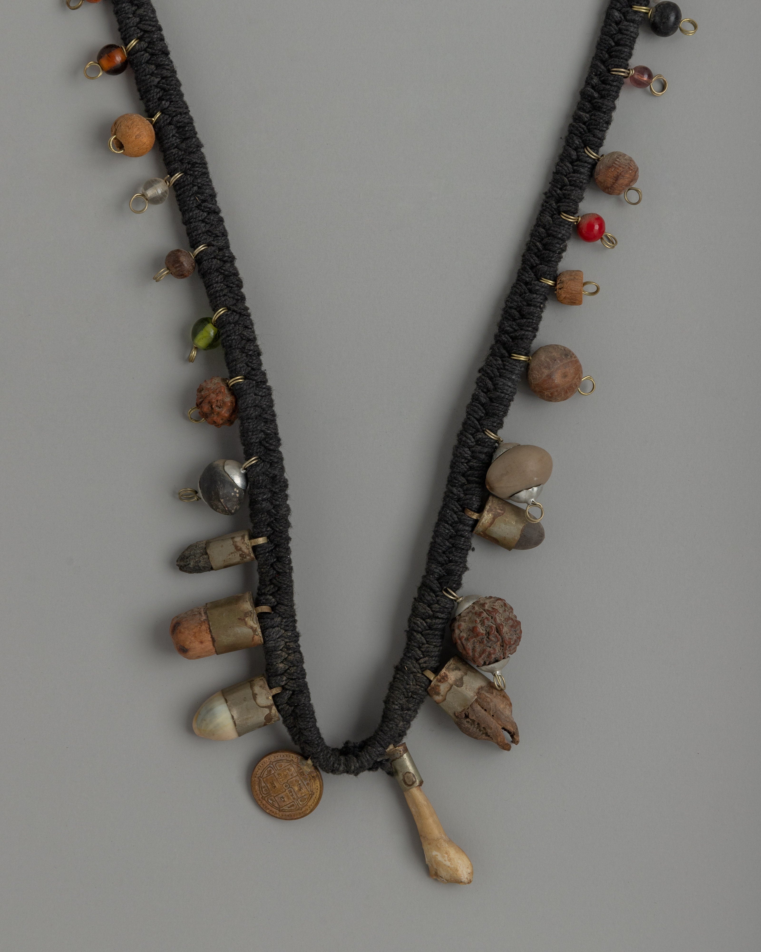 Nepal Shaman Necklace | Artisan-Made Tribal Jewelry for Spiritual Seekers