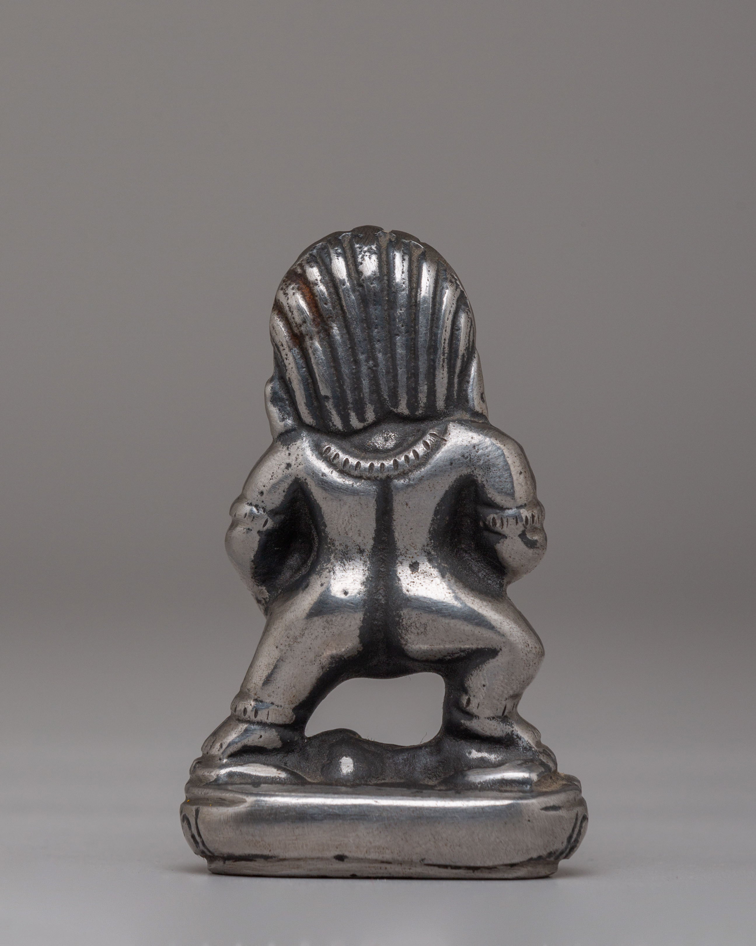 Traditional Black Dzambhala Statue | Tibetan Wealth Deity