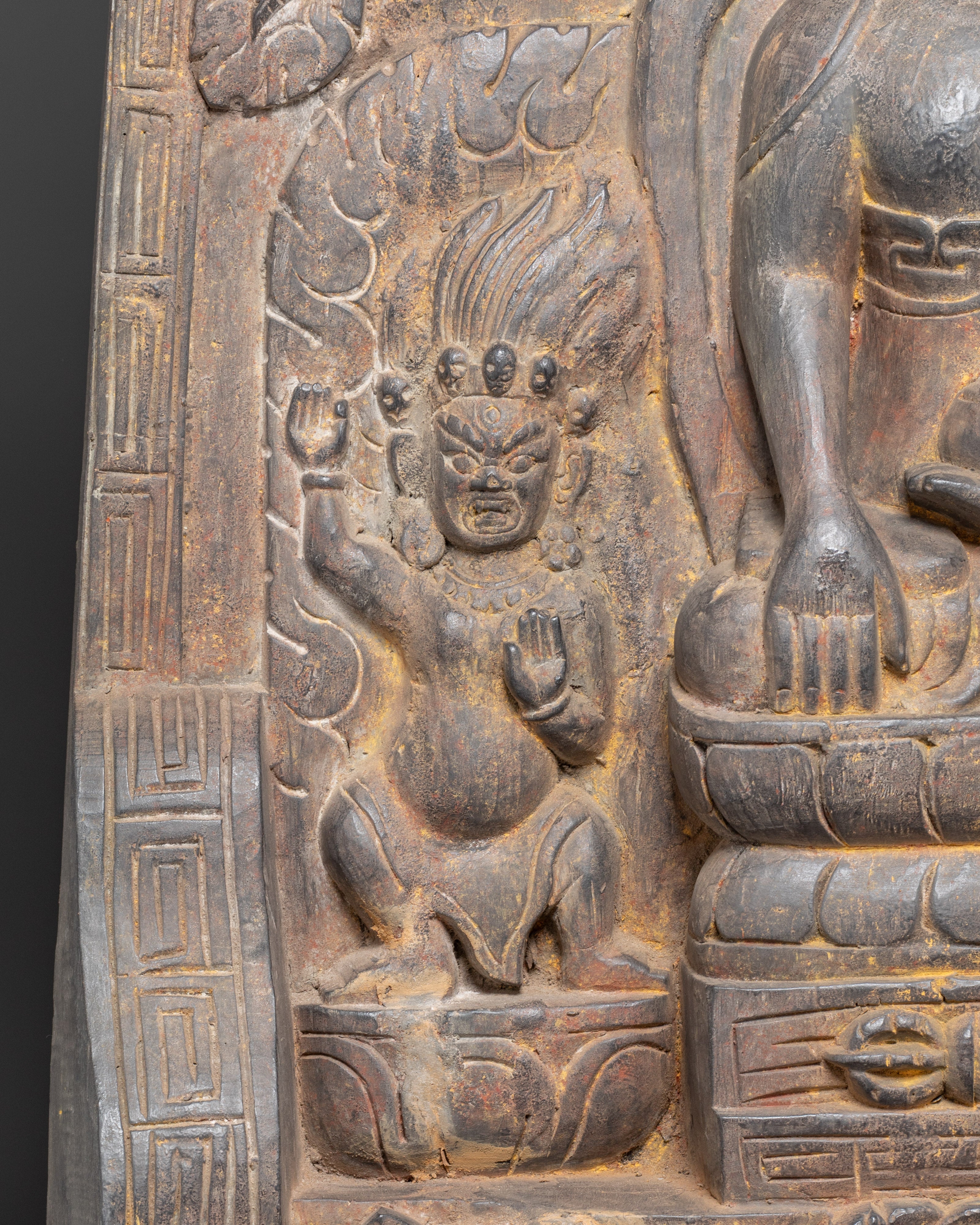 Shakyamuni Buddha Wooden Sculpture | Historical Buddha