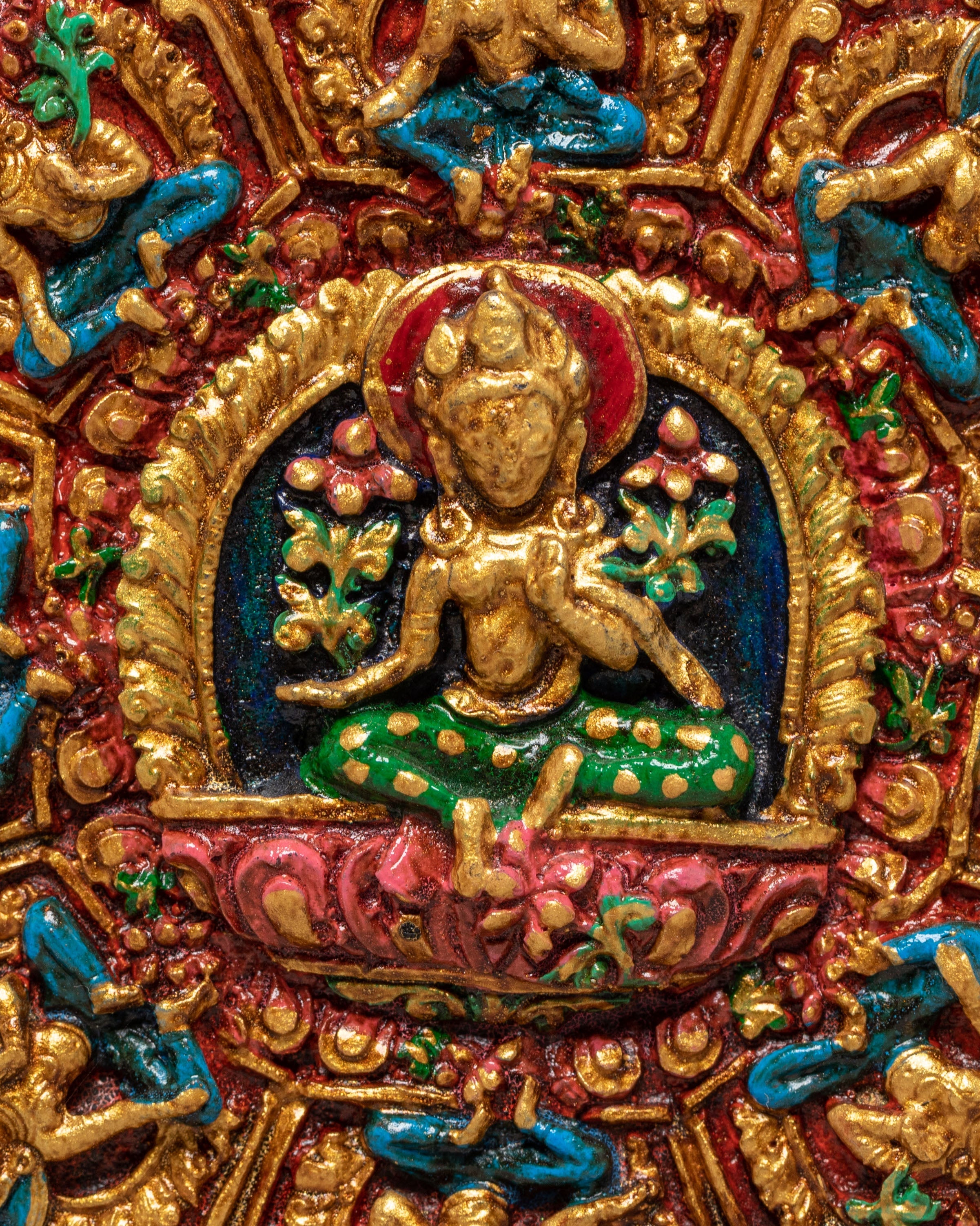 Sacred Wall Hanging of Green Tara | Mother of All Buddhas