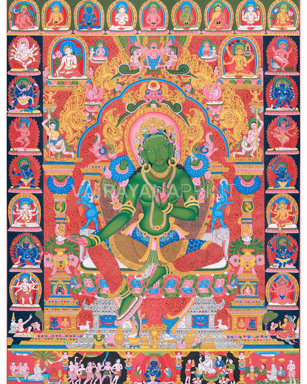 Tara Thangka Print 