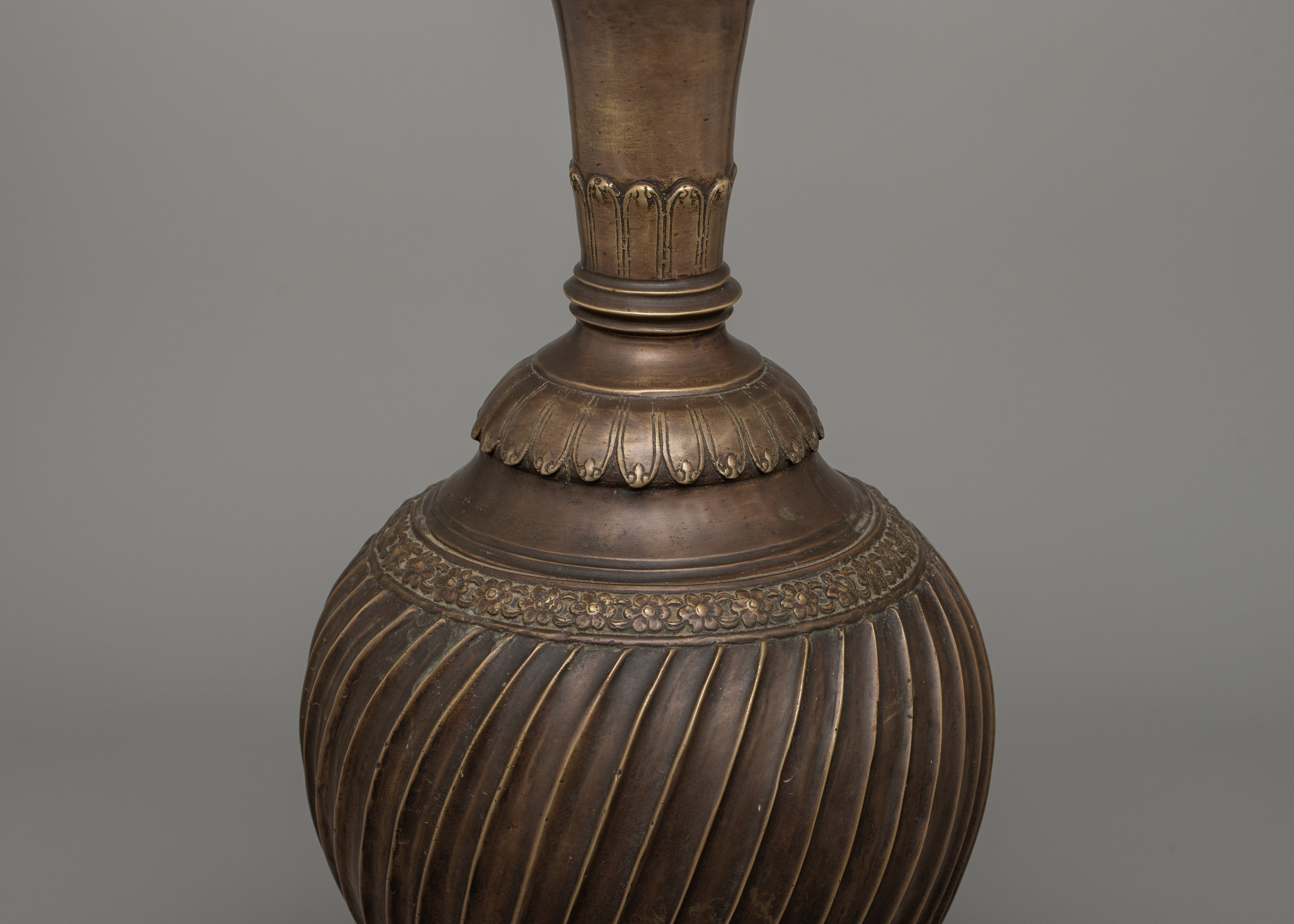 Handcrafted Home Decorative Flower Vase | Timeless Bronze Masterpiece