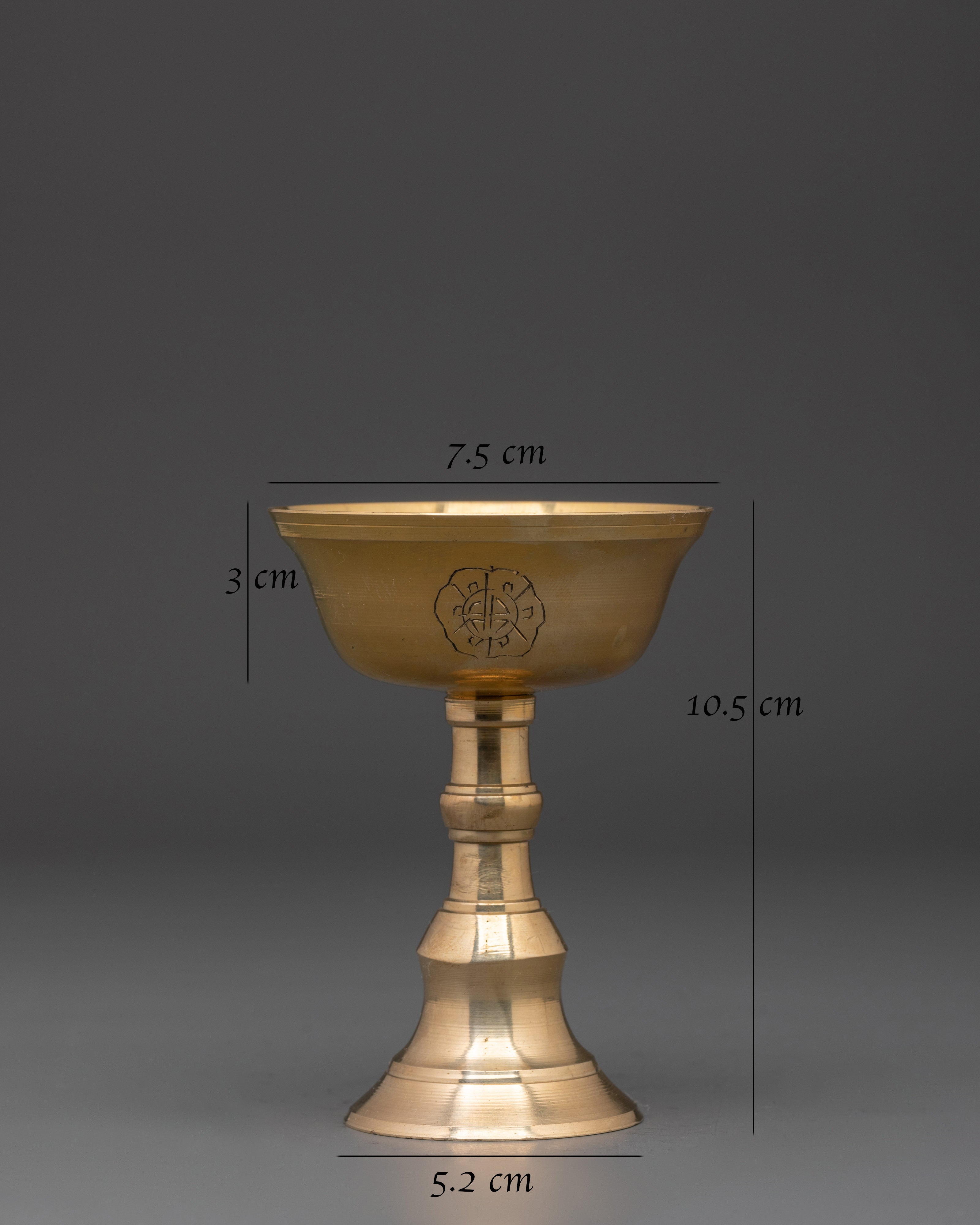 Ritual Oil Lamp | Lamp for Puja & Meditation