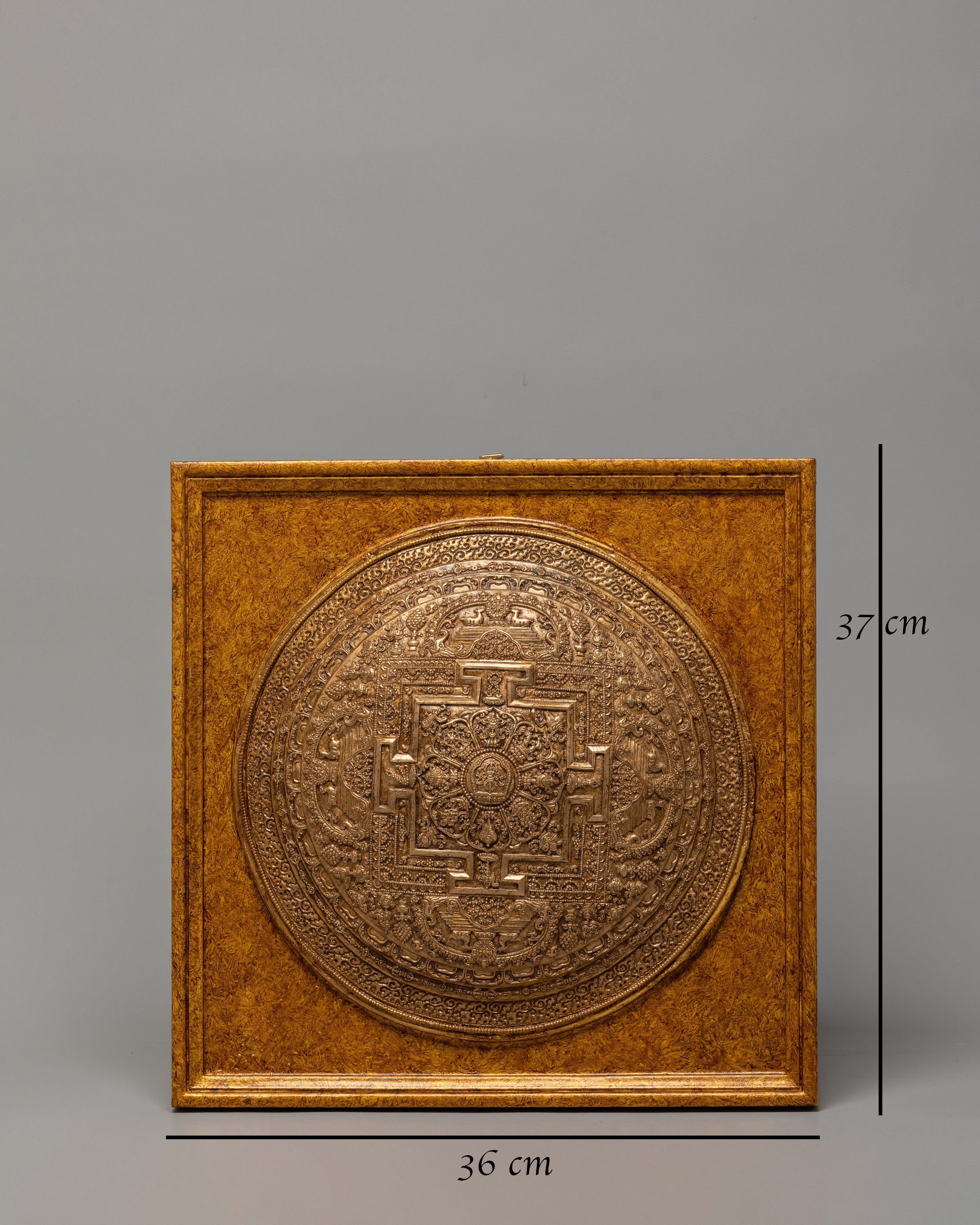 Handmade Chakra Sambhara Wall Hanging | Wheel of Bliss