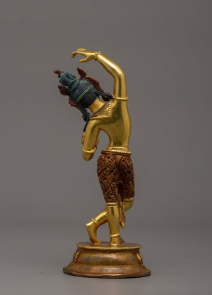 Standing Maya Devi Statue | Buddhist Art for Serenity and Devotion