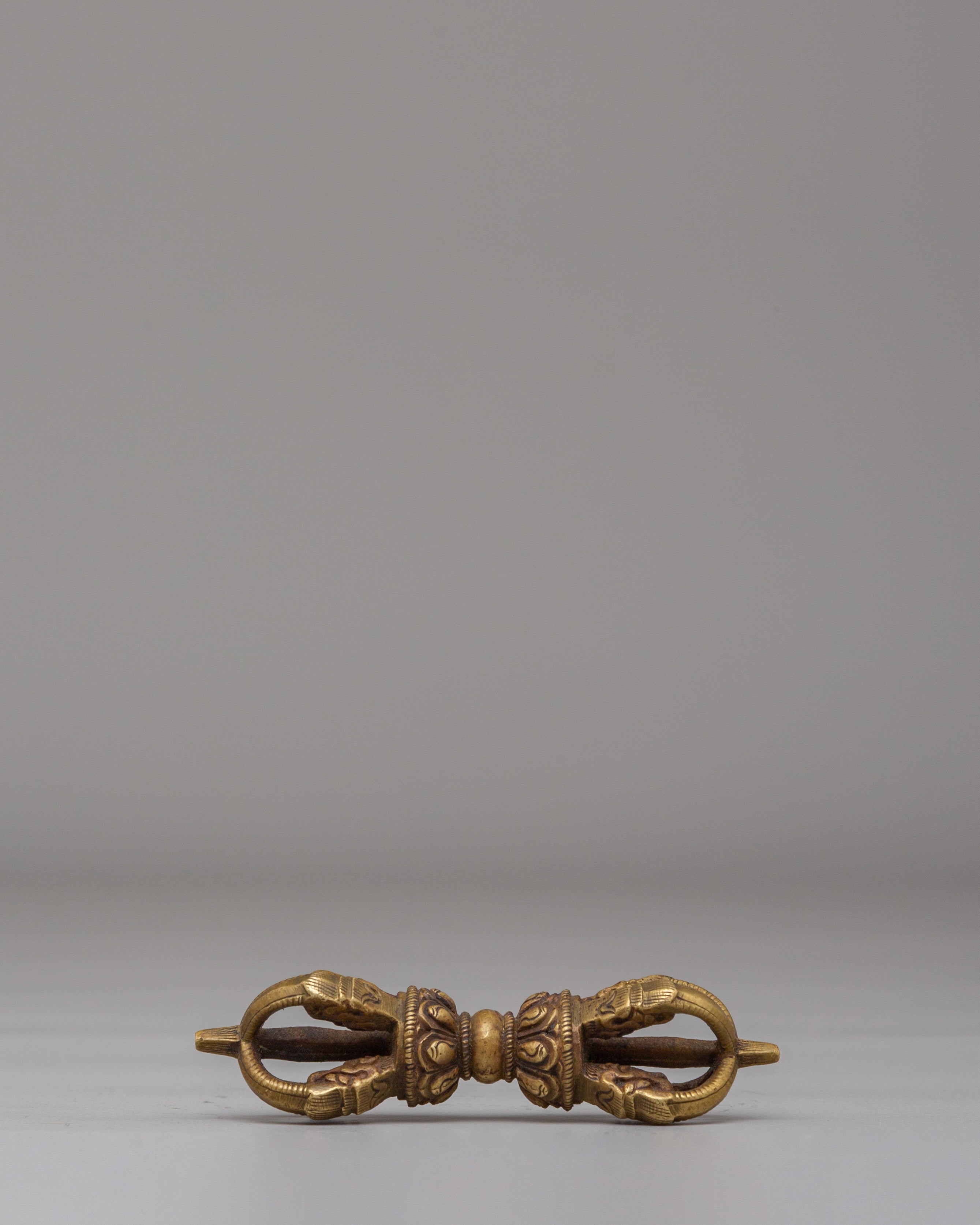 Traditional Vajra and Bell for Ritual Use | Handcrafted Bronze Dorje & Bell