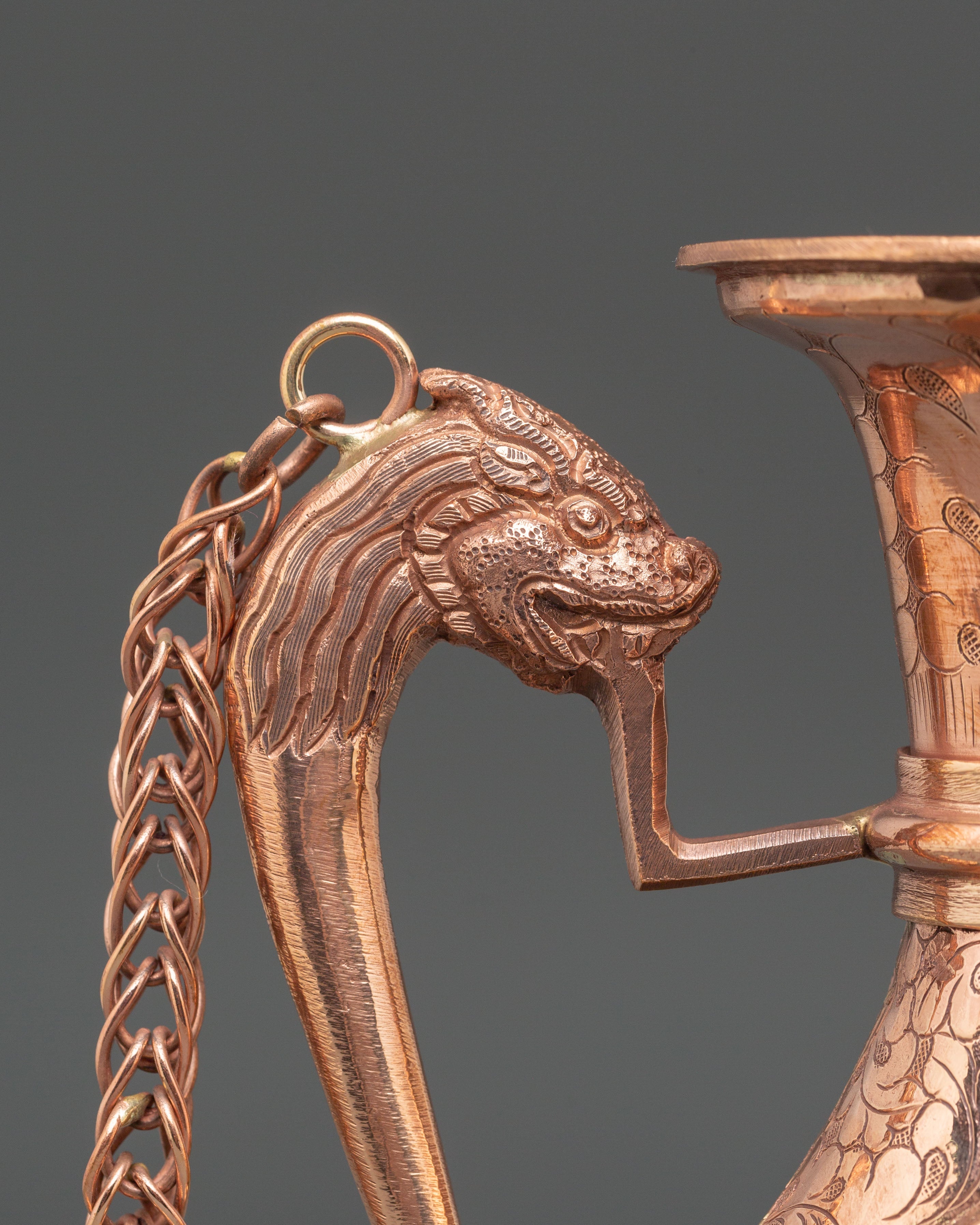 Handmade Copper Bhumba | Tibetan Buddhist Ritual Vase