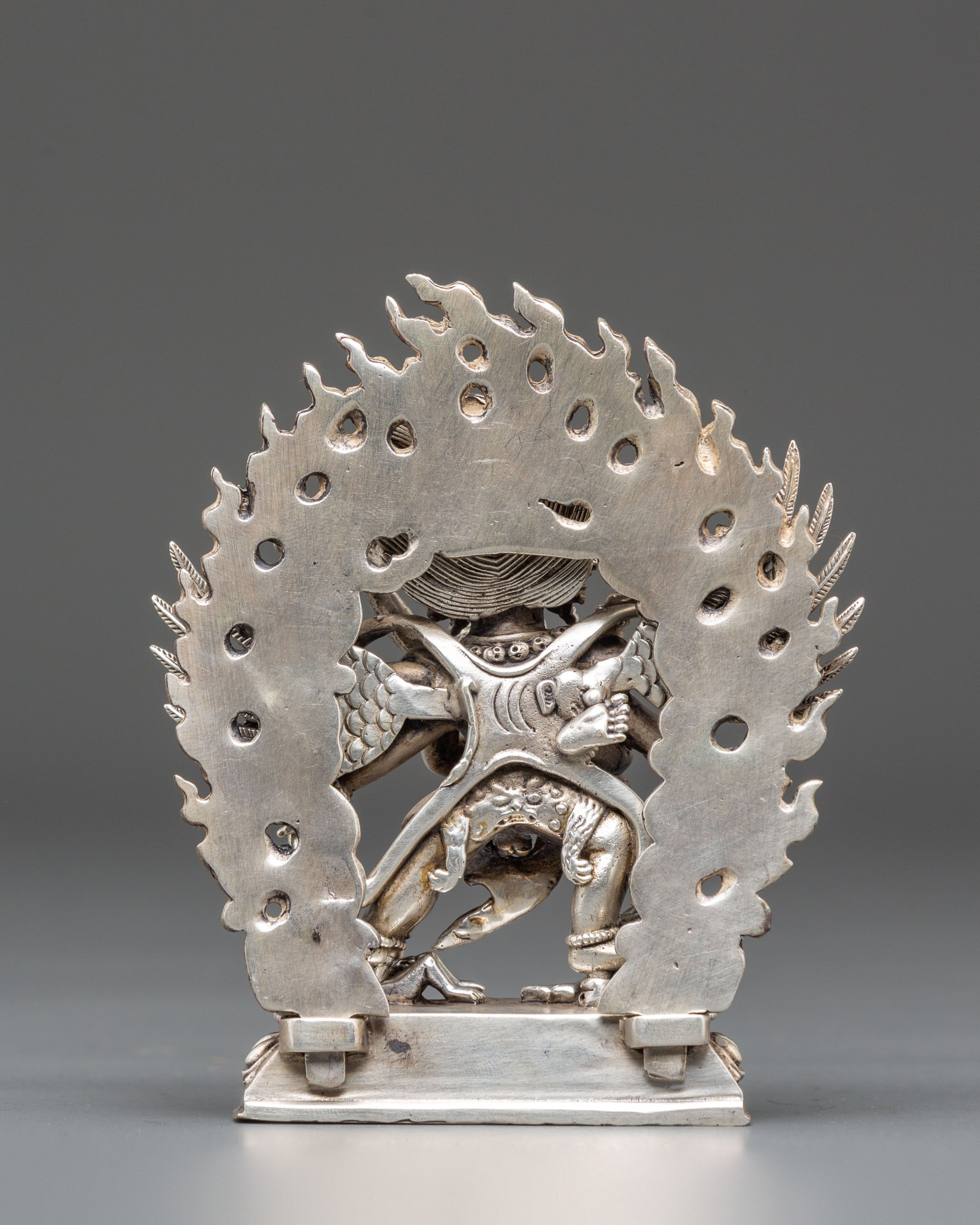 Tibetan Vajrakilaya Deity Statue | Buddhist Tantric Protector Sculpture