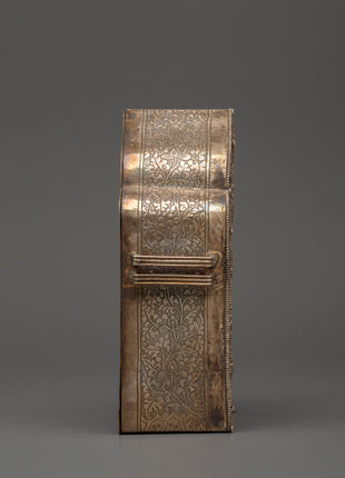 Buddhist Tibetan Treasure Box | Handcrafted Tibetan Silver Box