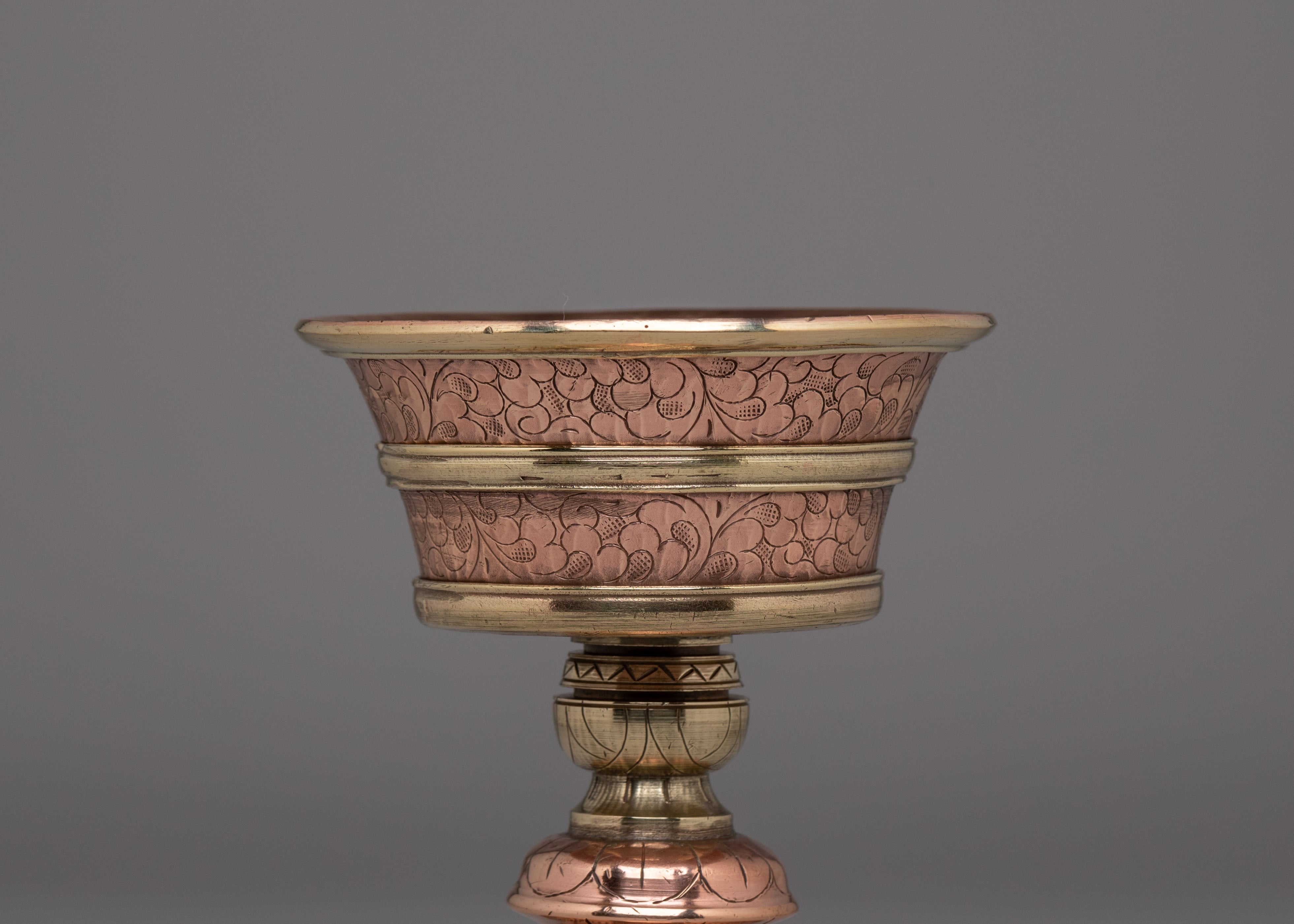 Traditional Altar Butter Lamp | Buddhist Shrine