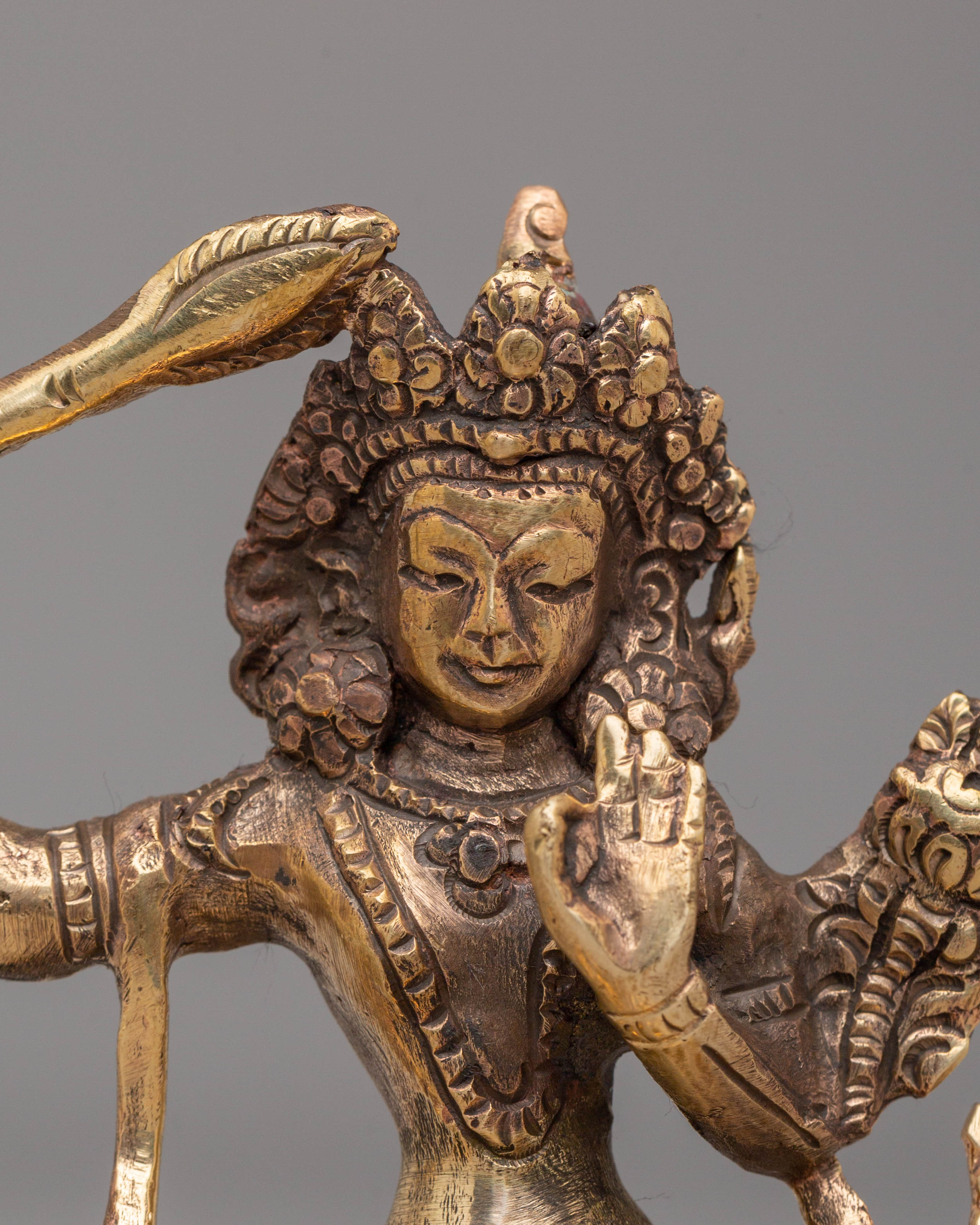 Sacred Manjushri Bodhisattva Statue | Tibetan Wisdom Deity