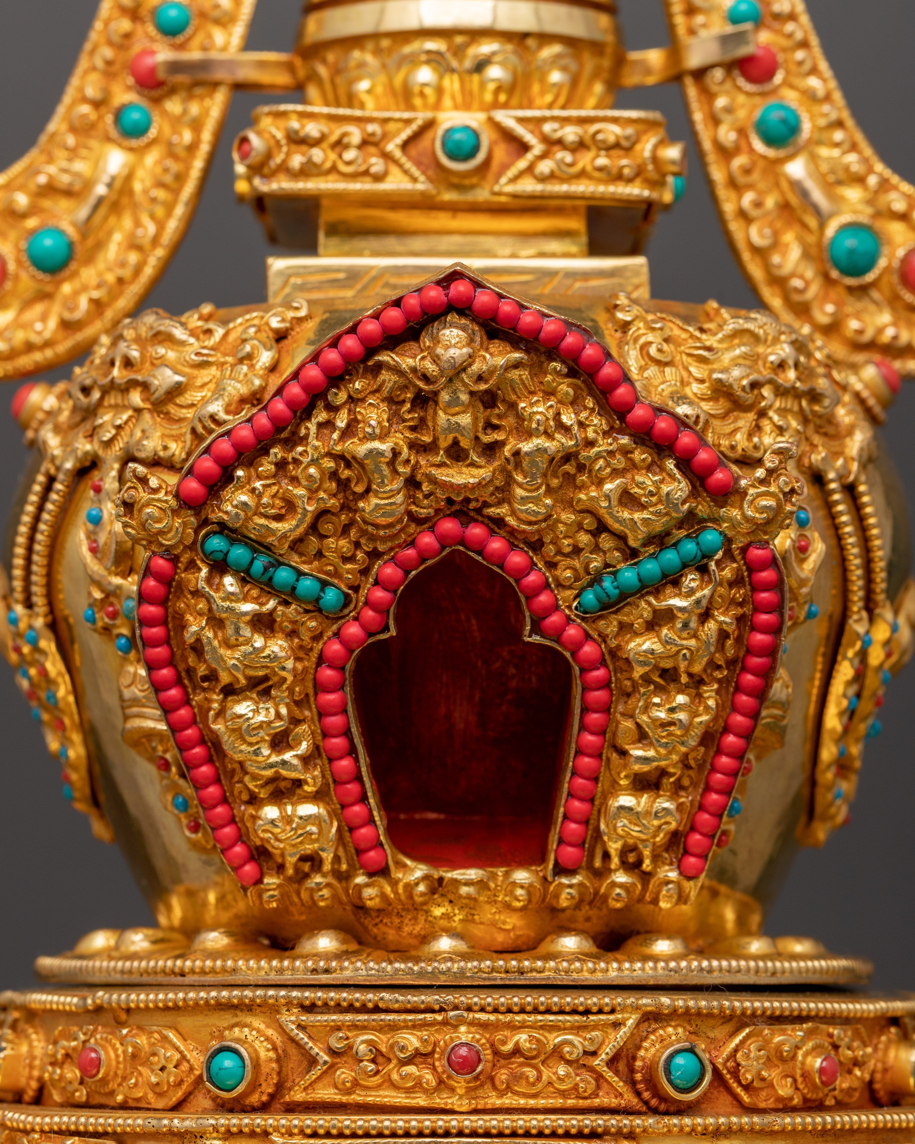 Buddhist Tibetan Religious Stupa | Perfect for Buddhist Altars