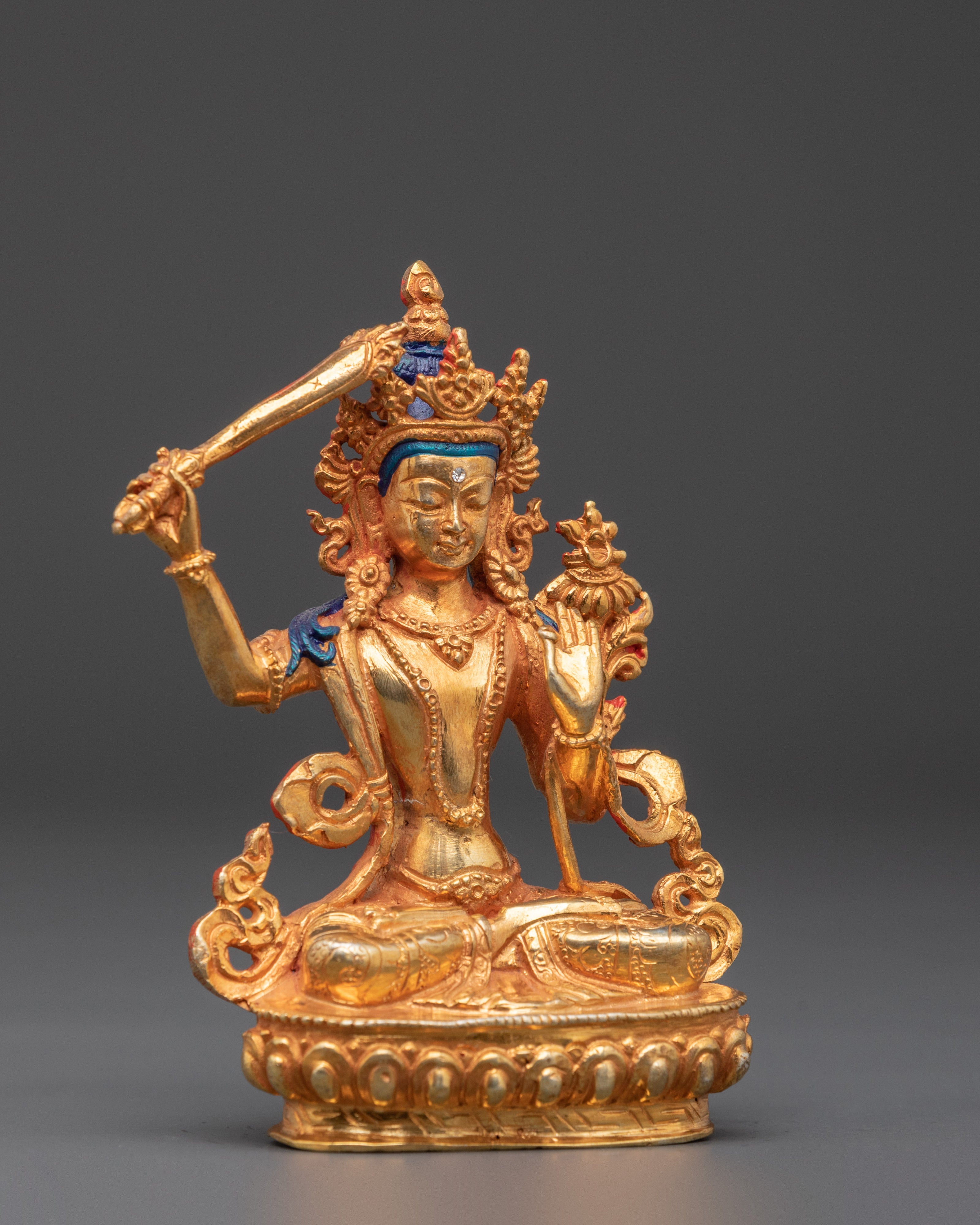 Tibetan Buddhist Manjushri | Deity of Wisdom and Enlightenment