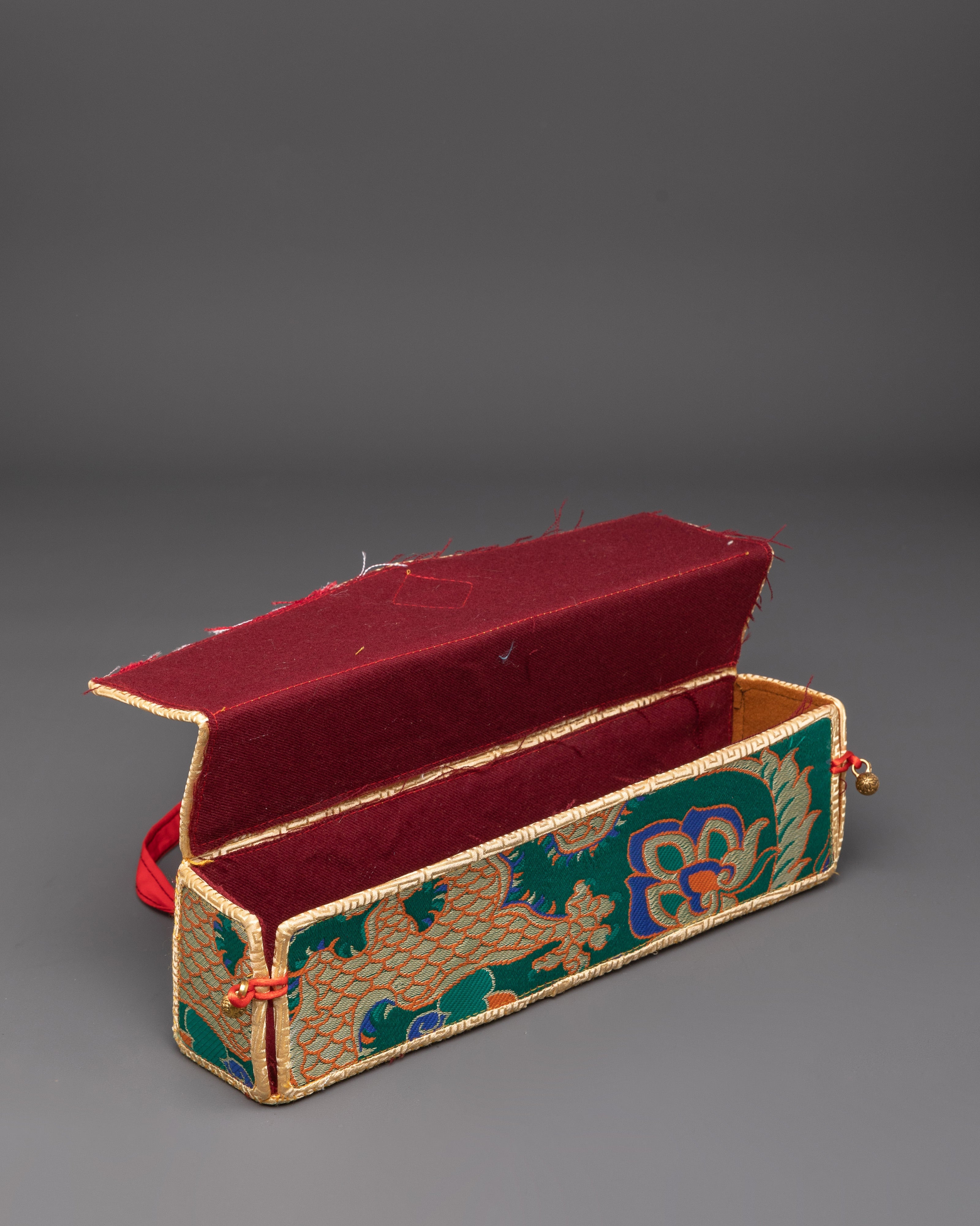 Silk Fabric Traditional Book Cover | Buddhist Texts & Sutras Protector