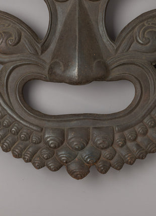 Handmade Tibetan Buddhist Mask | Sacred Himalayan Wall Art