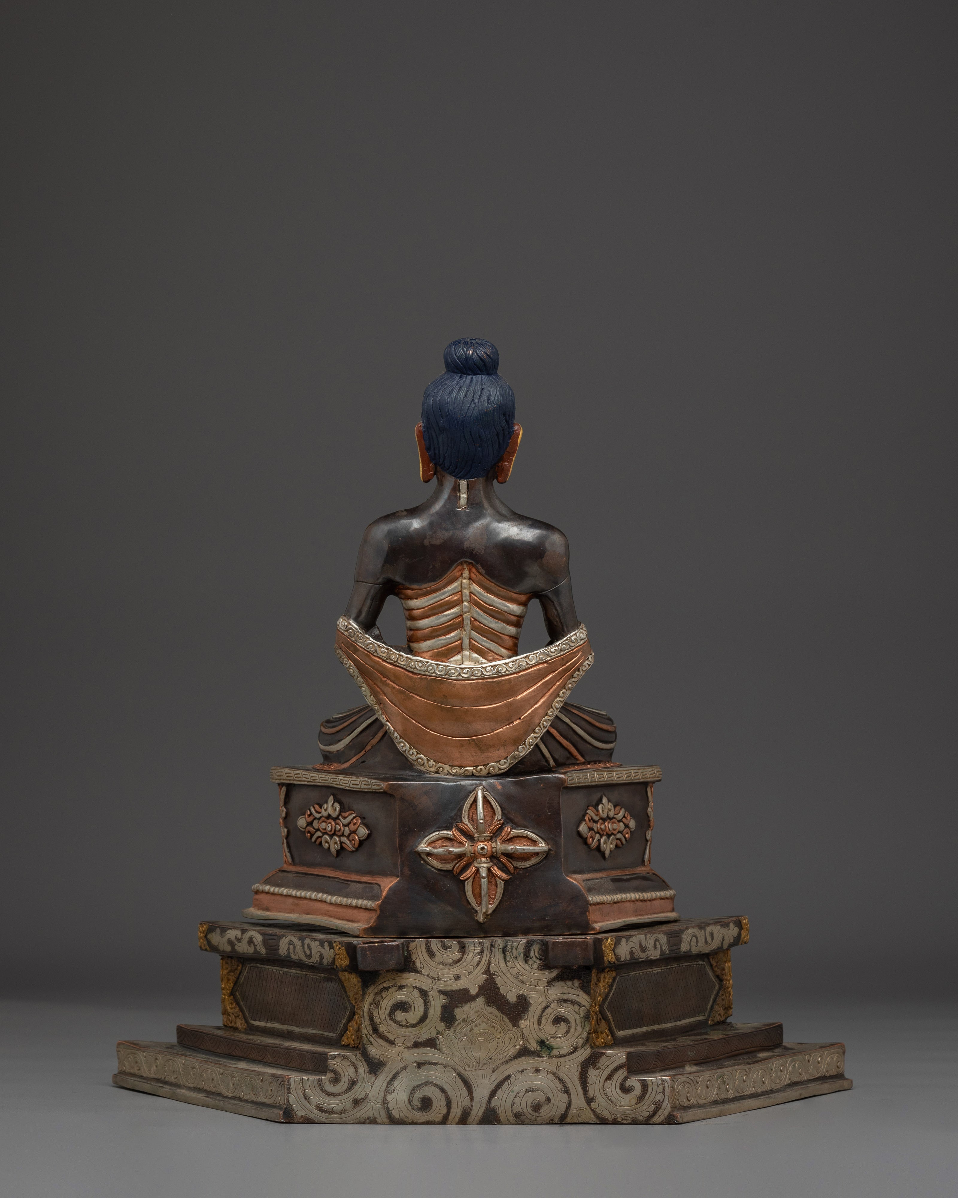 Fasting Buddha with Throne | Path to Enlightenment