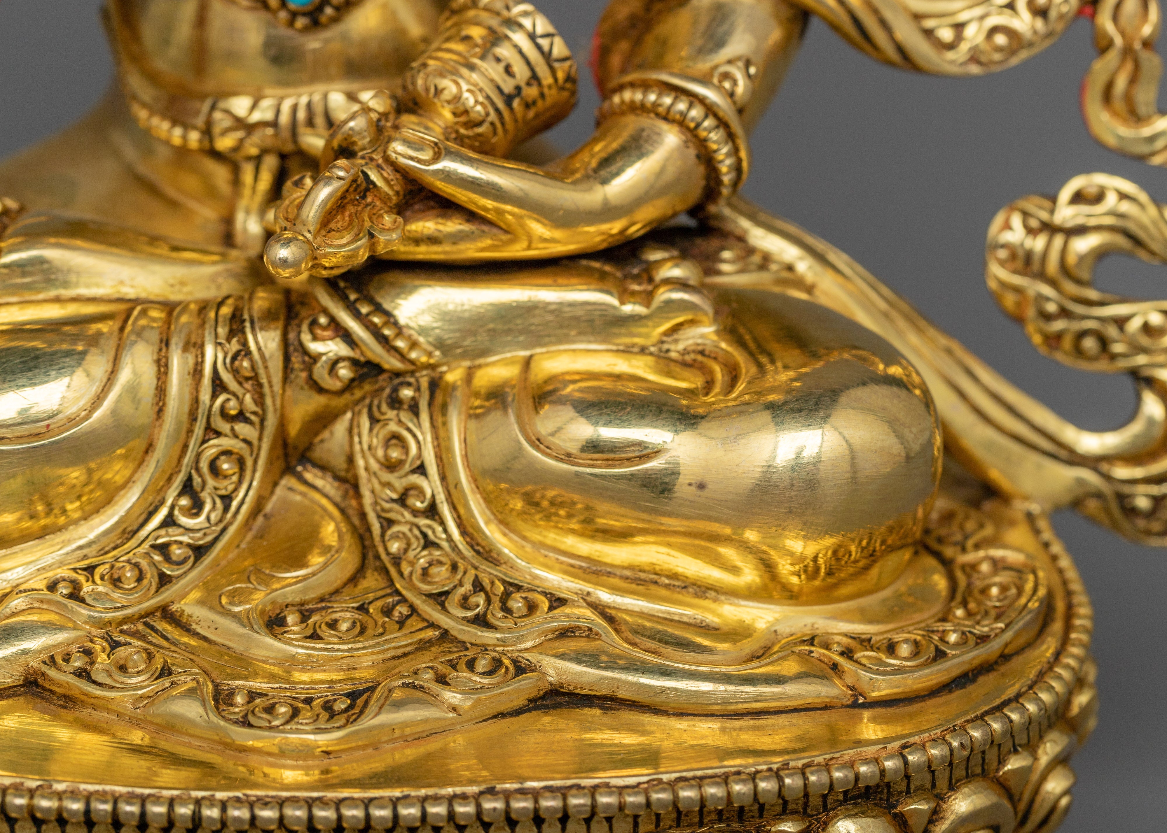 Guru Vajrasattva Statue Purification Deity | Symbol of Inner Peace and Transformation