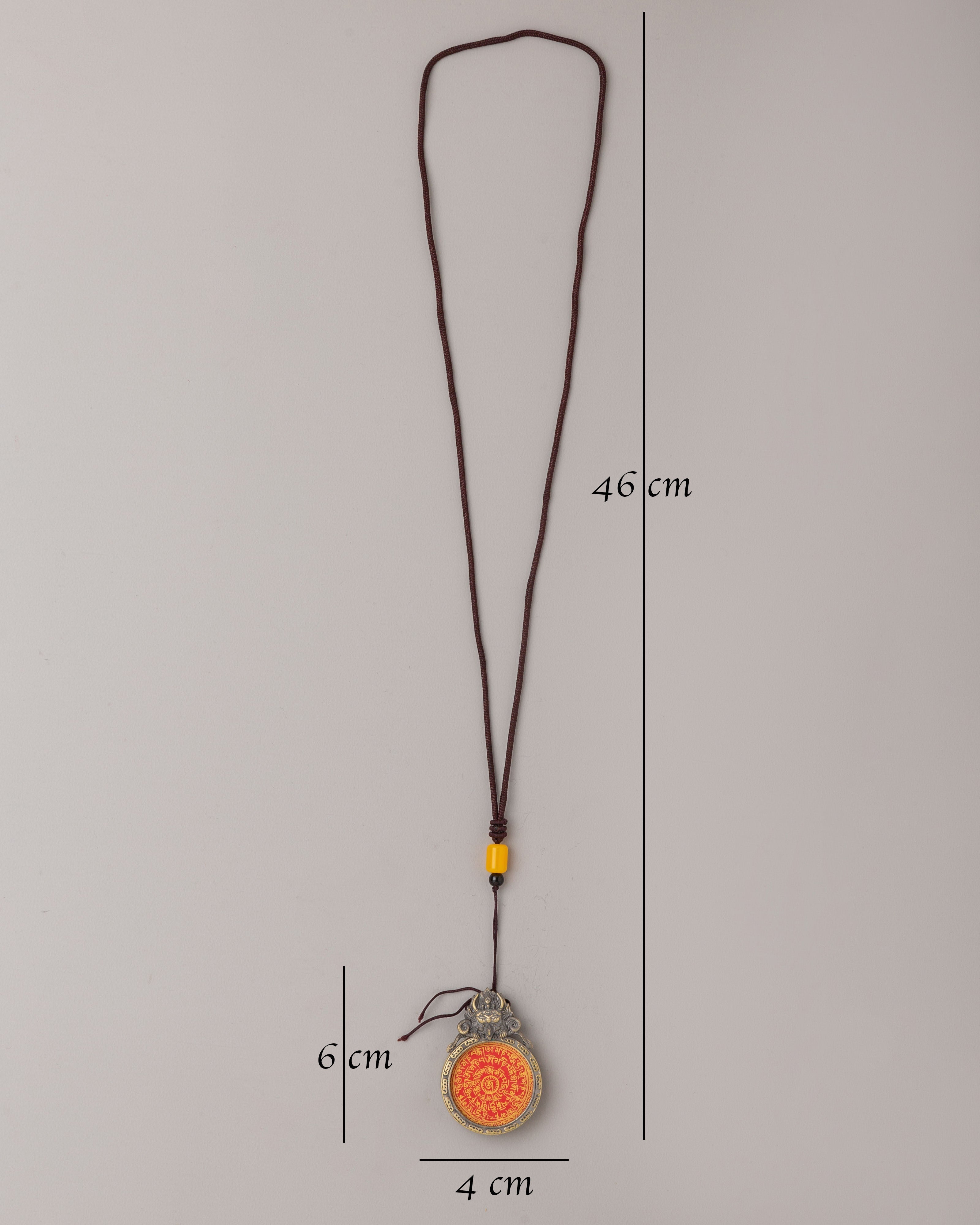 Buddhist Mantra Locket | Perfect for Meditation and Spiritual Practices