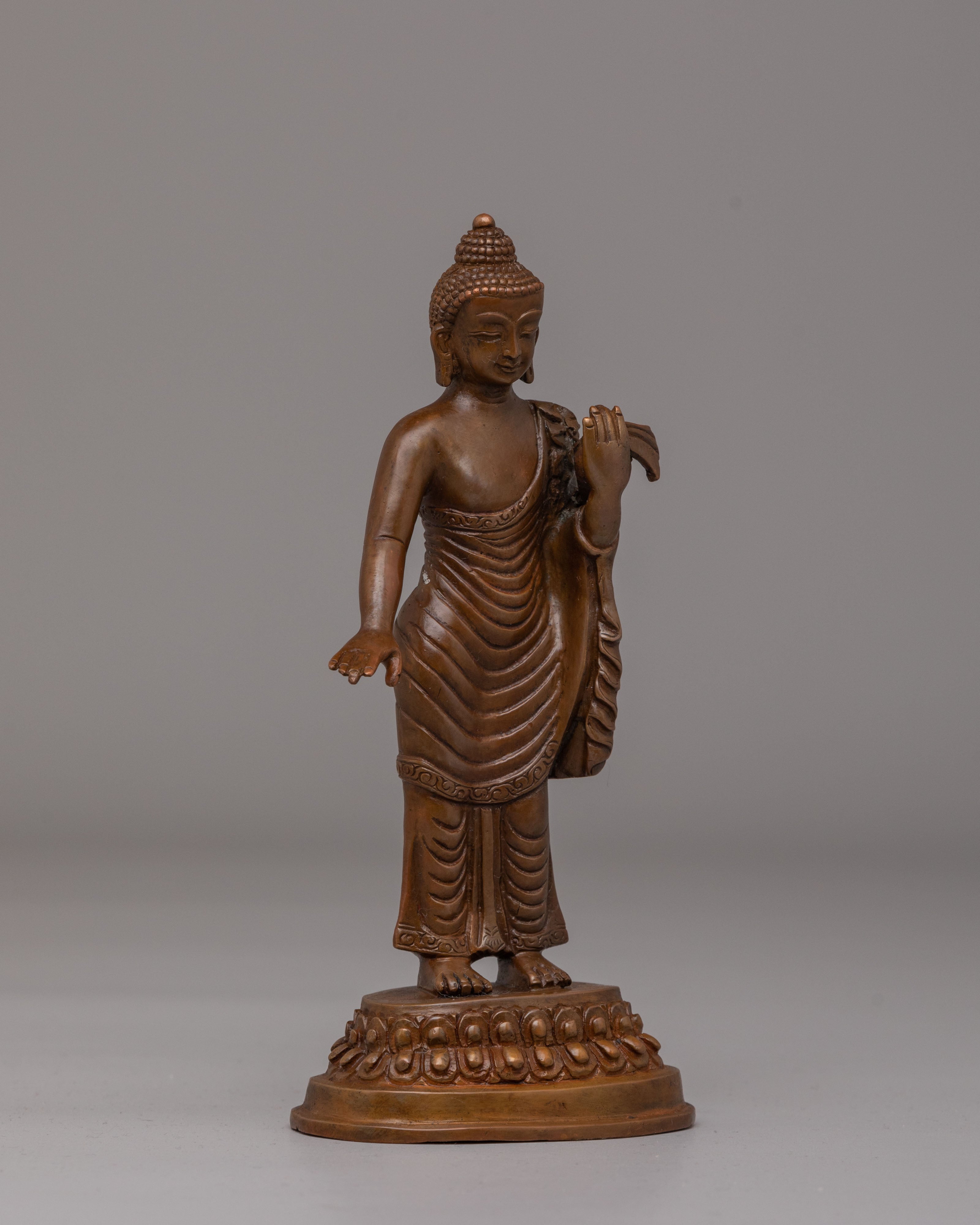 Tibetan Dipankara Deity Statue | Buddhist Altar Decor