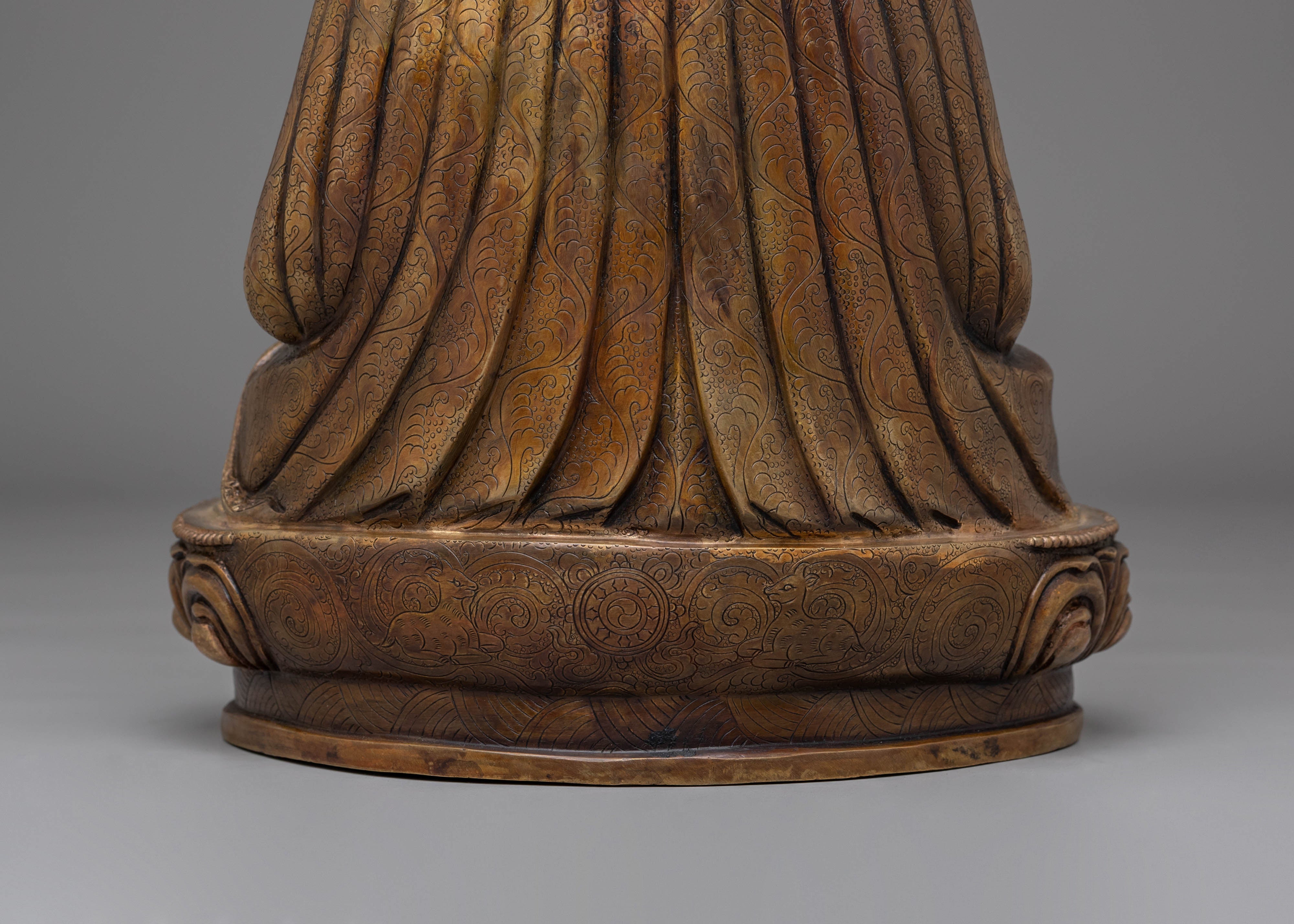 Spiritual Guru Shapdum Statue | A Symbol of Spiritual Enlightenment