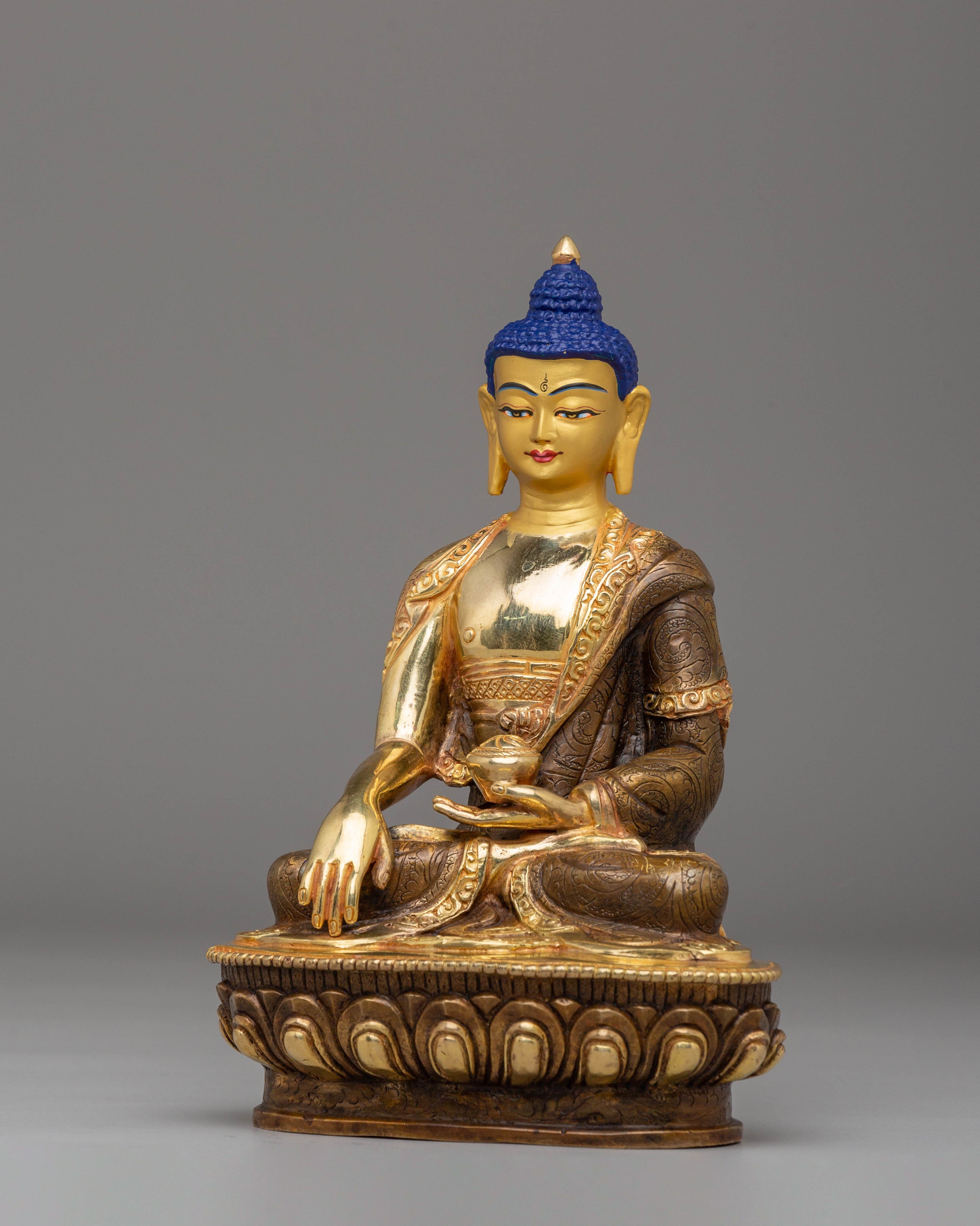 Shakyamuni Buddha Statue | Buddhist Sculpture for Temple & Home Decor