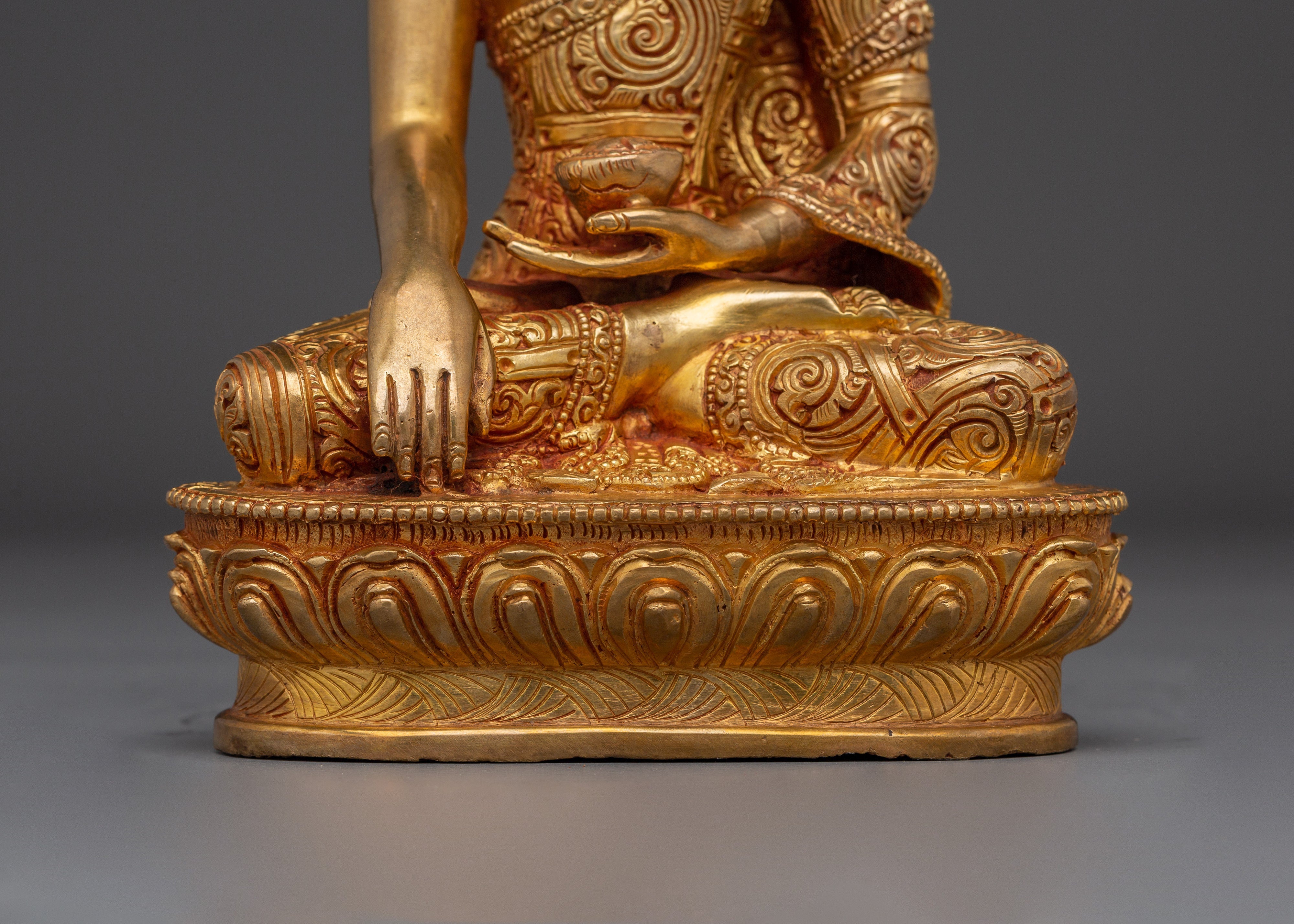 Handmade Serene Shakyamuni Buddha Artwork | Enlightenment Symbol