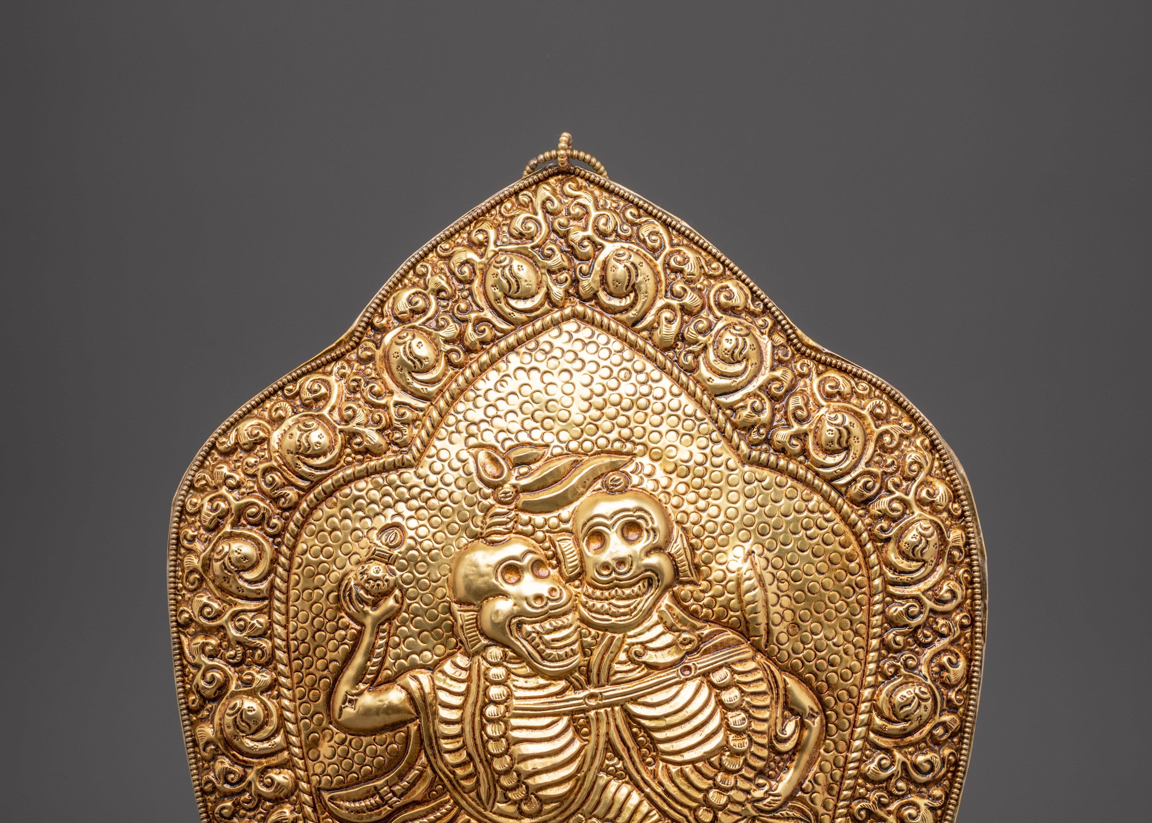 Skeleton Deity Chitipati Wall Hanging | The Lord of the Cremation Grounds
