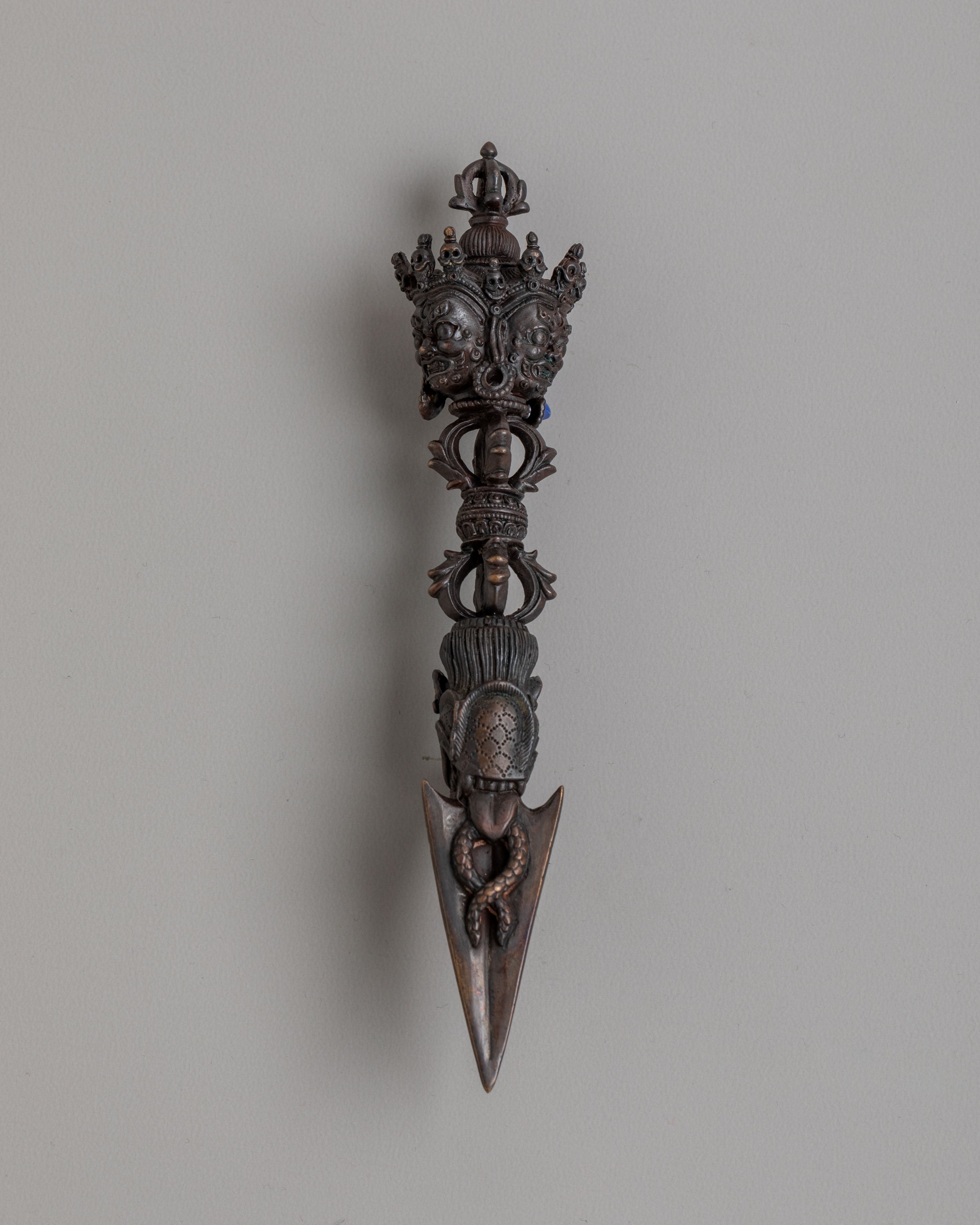 Traditional Buddhist Phurba | Ritual Dagger for Tantric Ceremonies