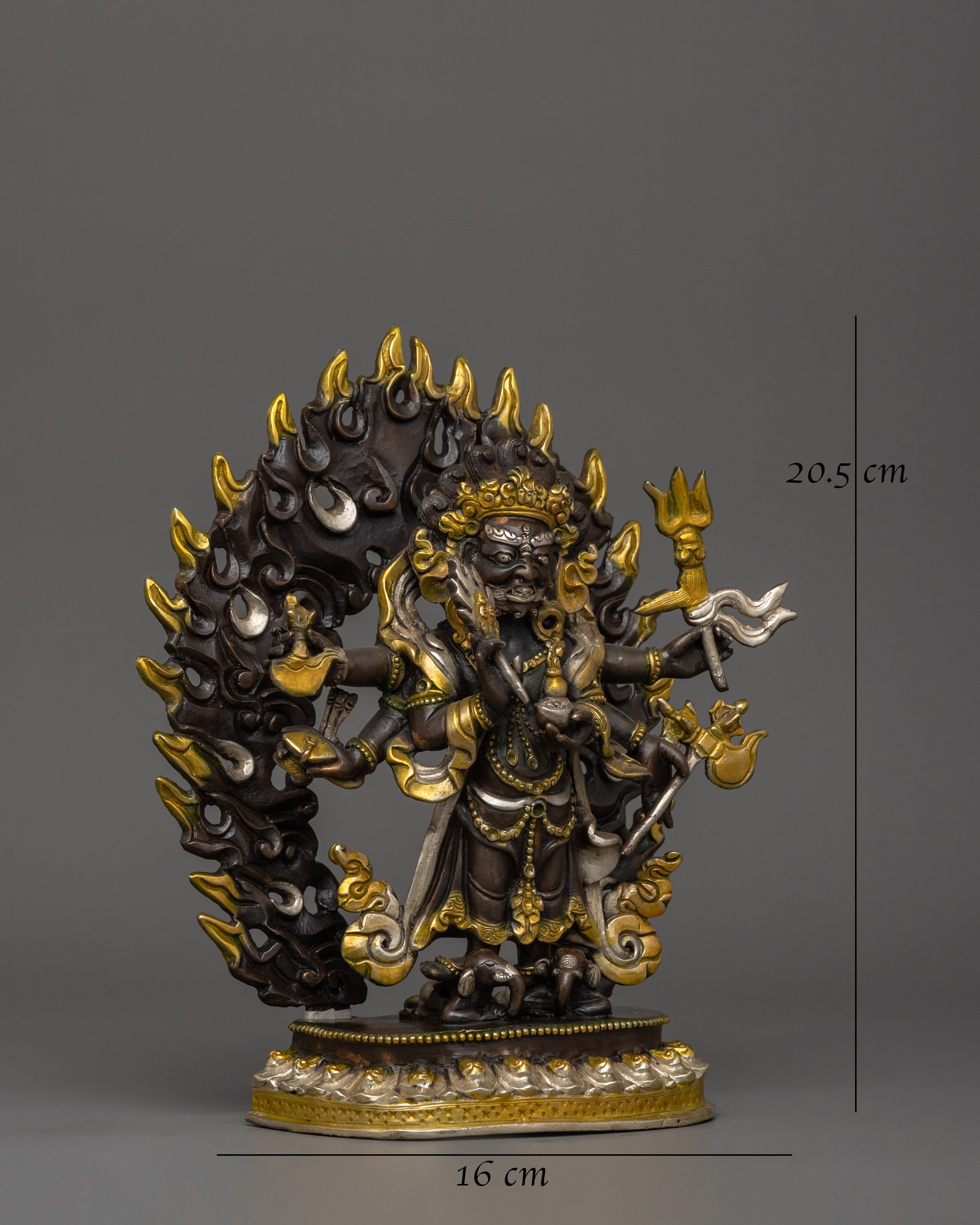white-mahakala-handmade-statue