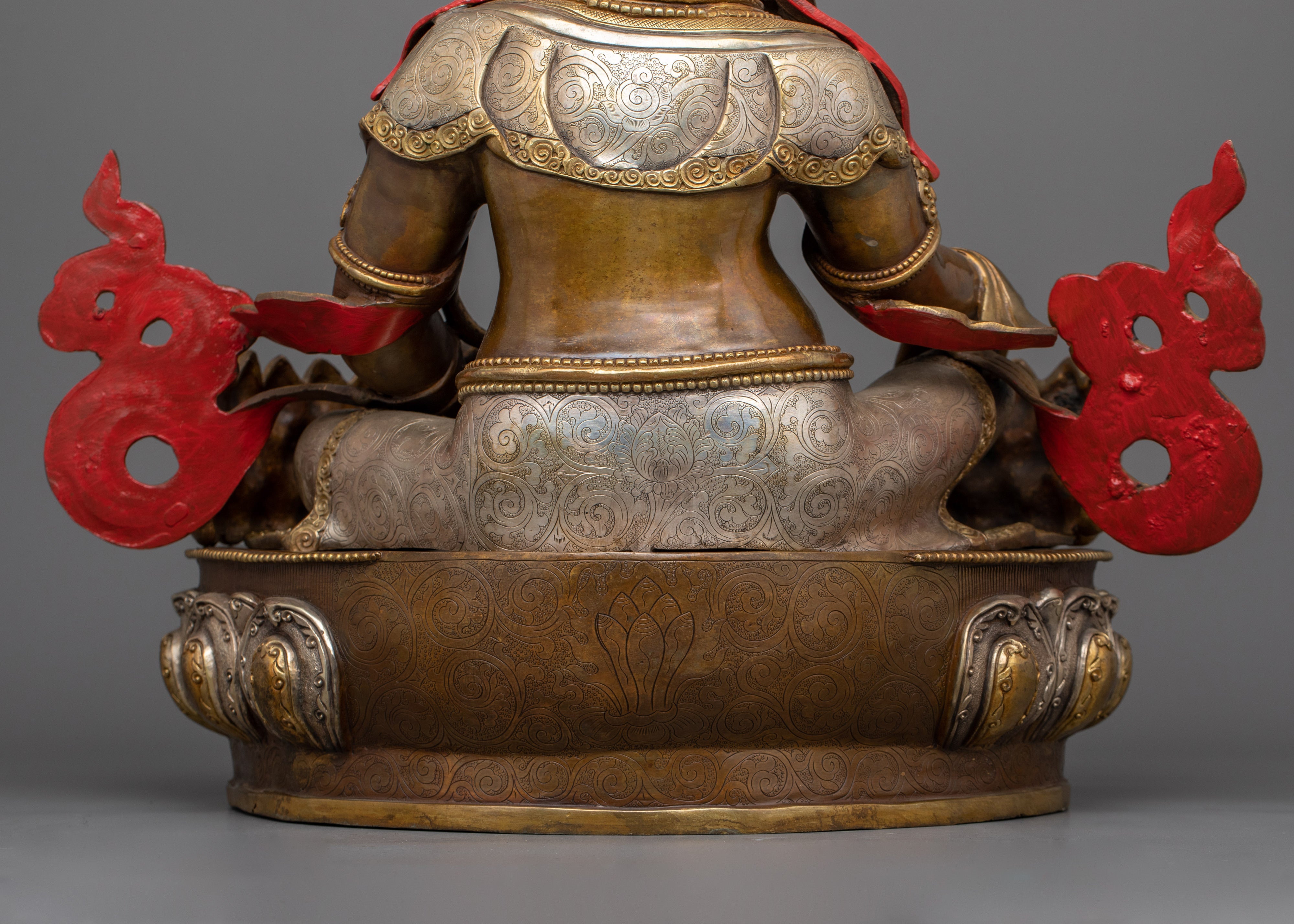 Dzambhala Buddhist Wealth Deity Figurine | The Guardian of Prosperity