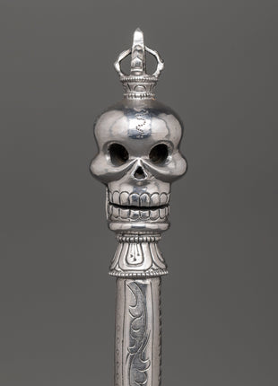 Tibetan Ritual Tool Scepter Khatvanga | Ideal for Rituals and Tantric Rituals