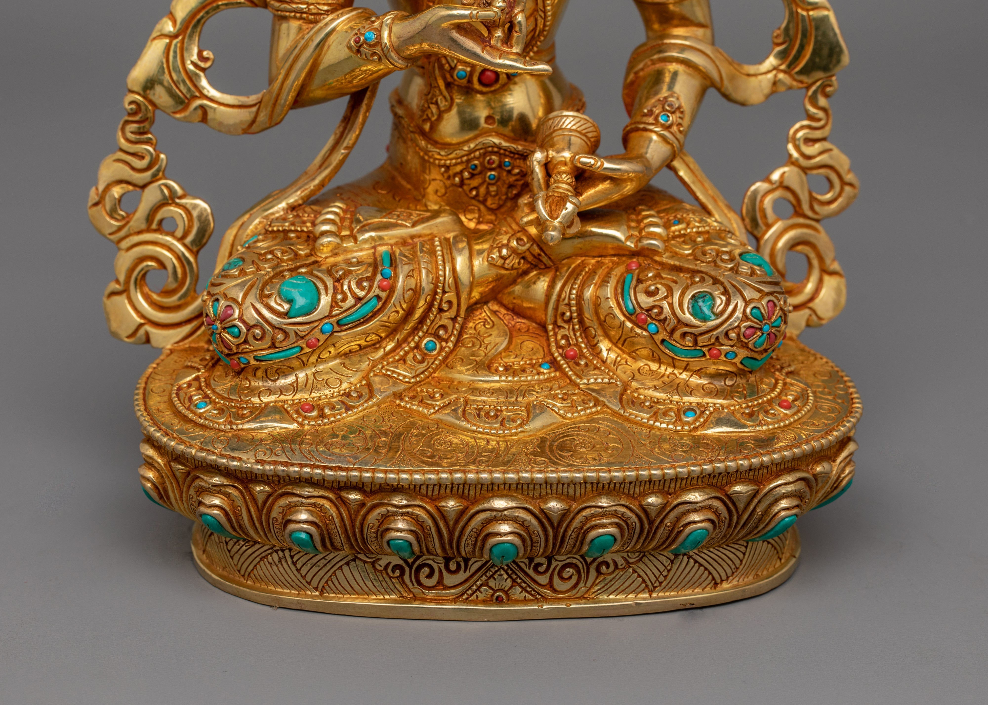 Guru Vajrasattva Purification Deity Sculpture | Representation of Compassion