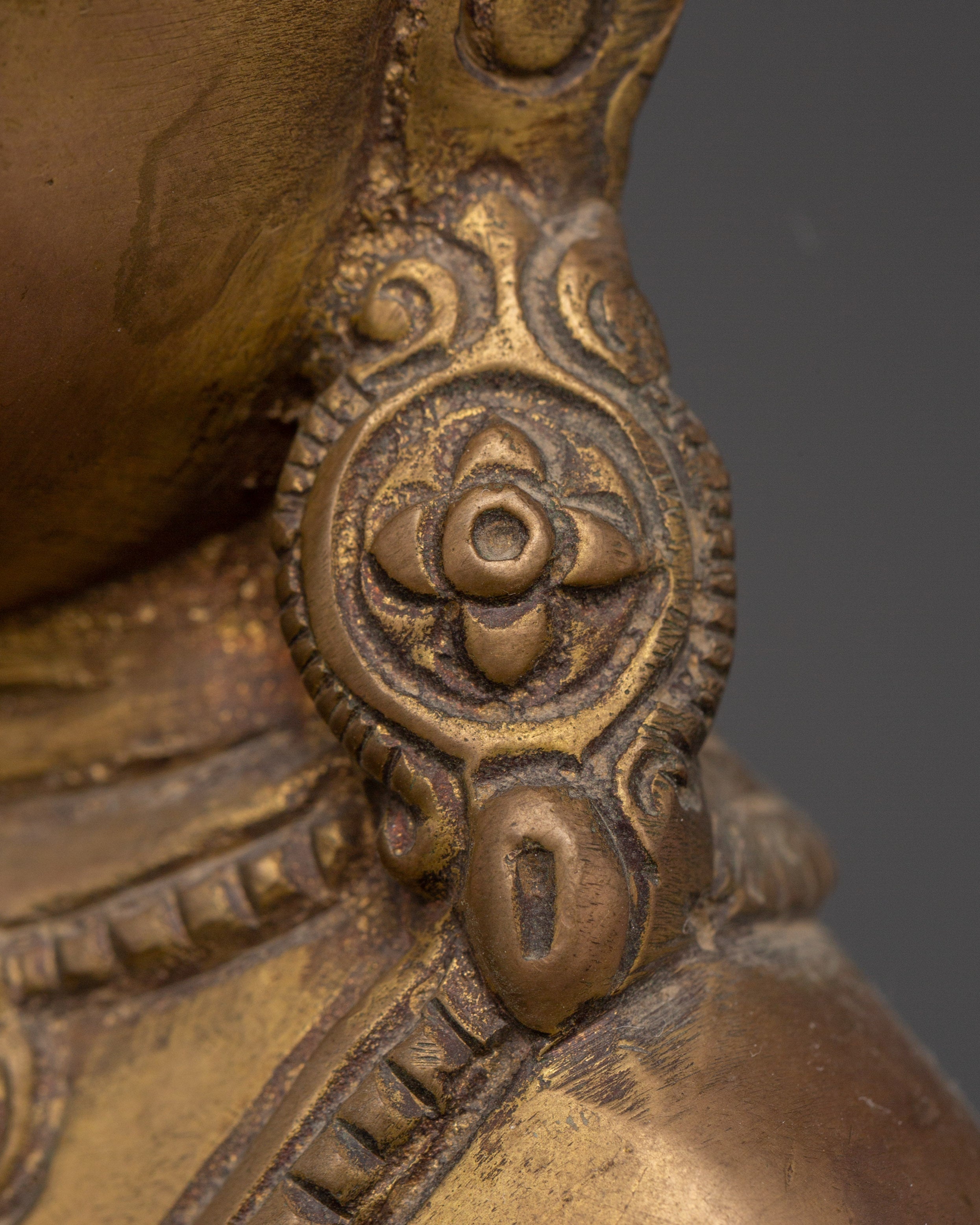 Brass Siddhartha Gautam Statue with Swan | Symbolizing Compassion and Protection